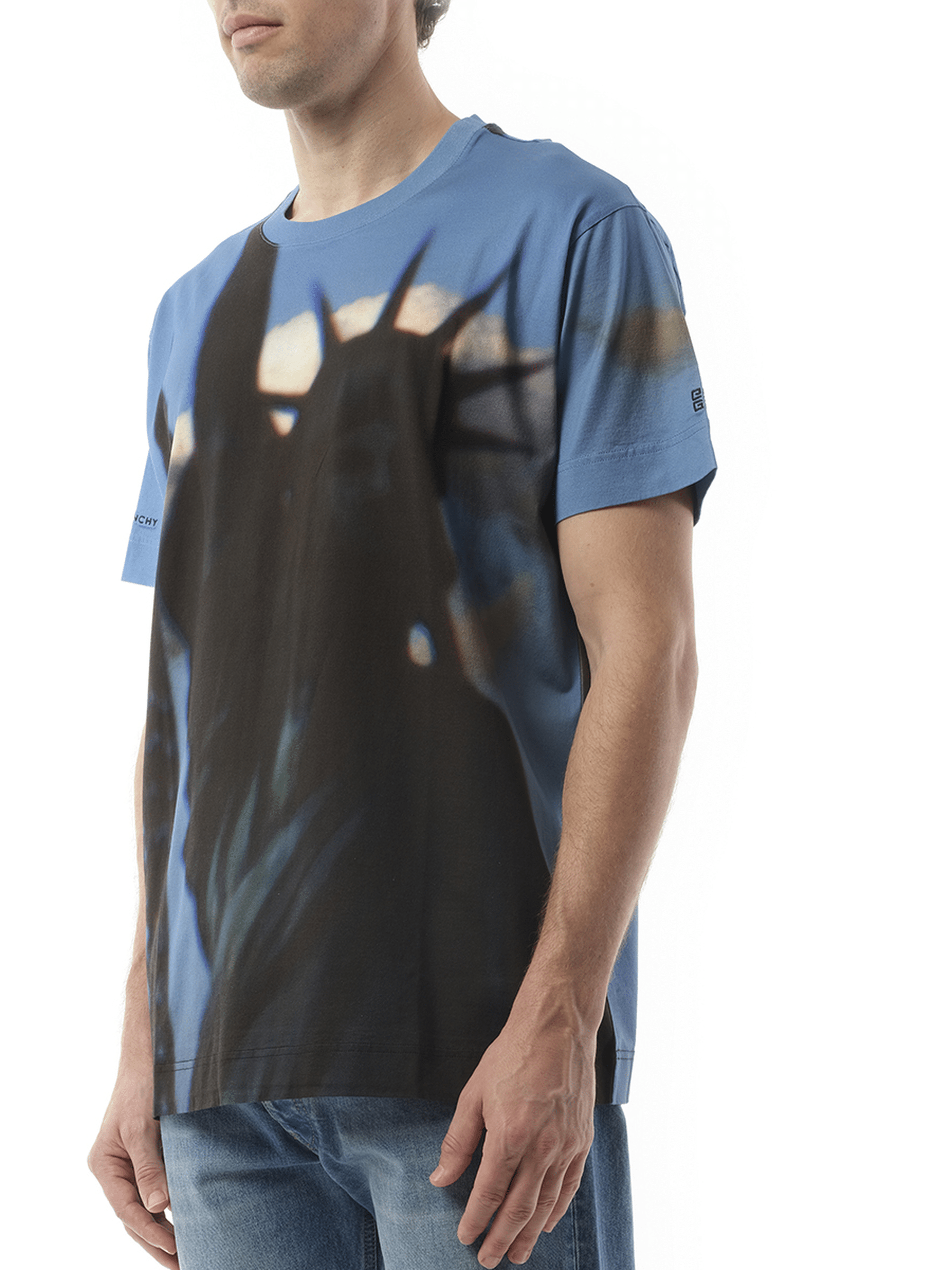 Givenchy Paris NY All Over T-Shirt in Multicolour