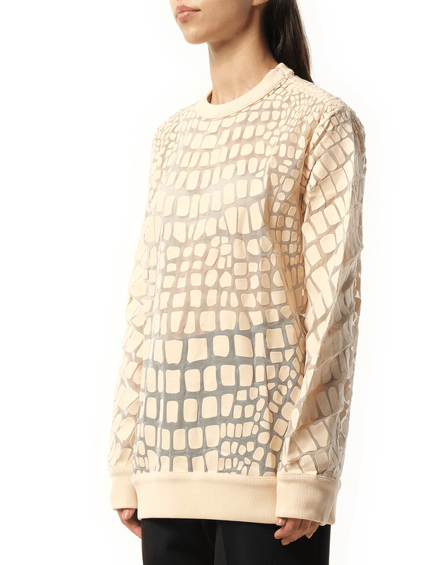 Sweatshirt in Powder