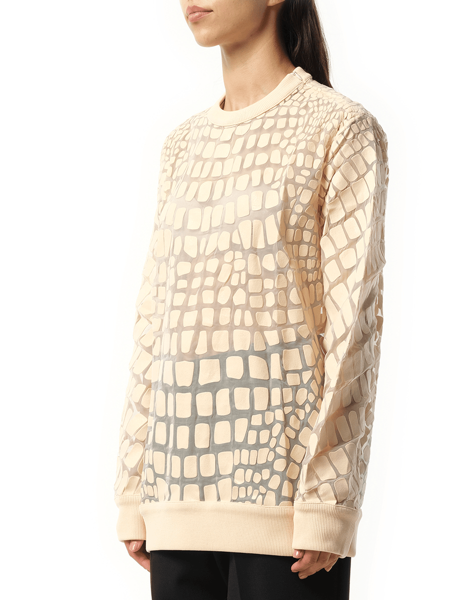 Sweatshirt in Powder
