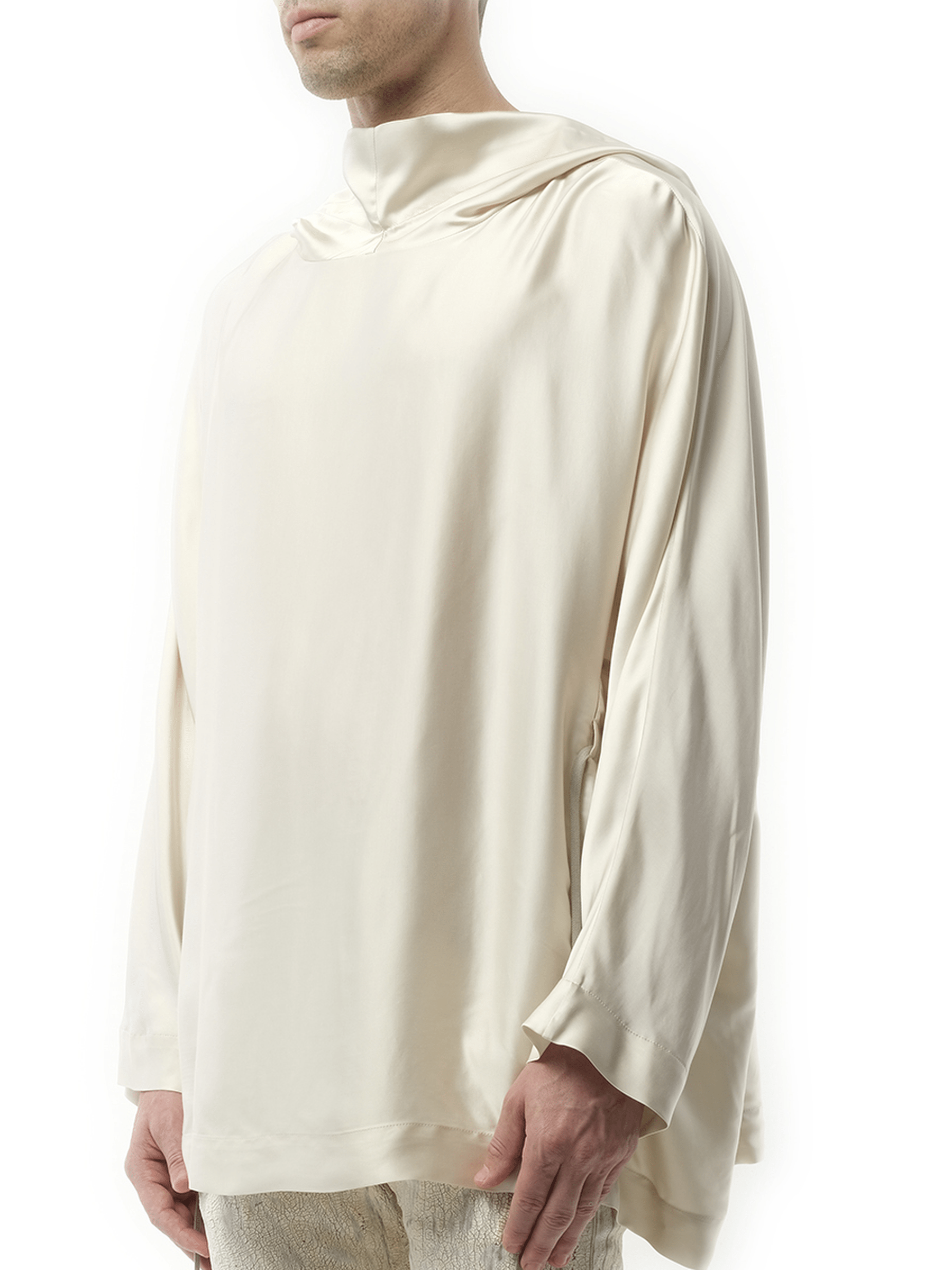Rick Owens Hooded Tunic in Dinge