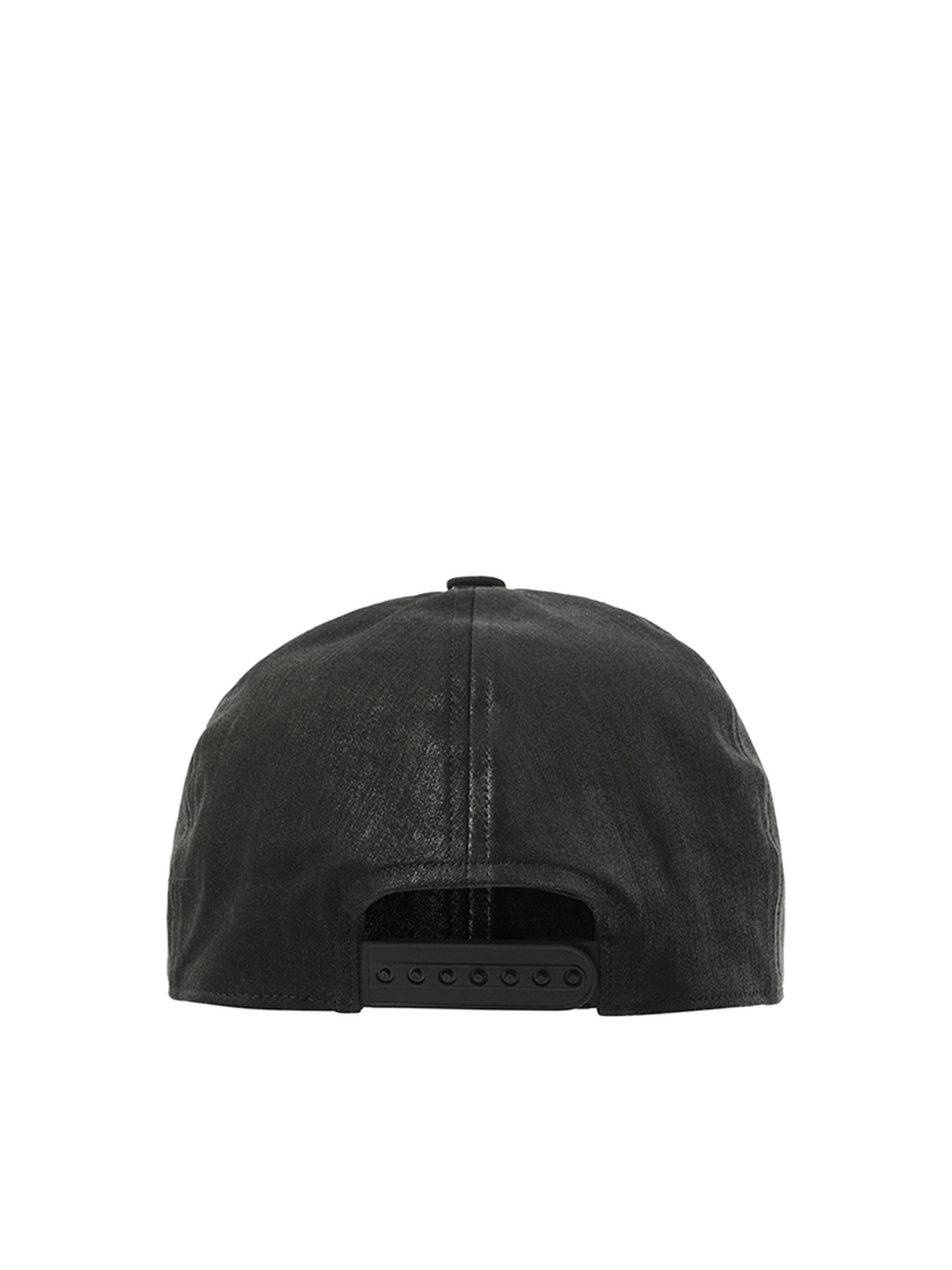 Rick Owens Drkshdw Embroidered Denim Cap in Black/Pearl