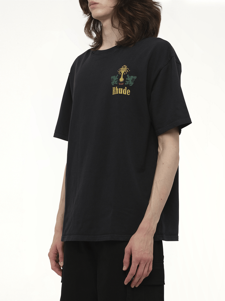 Rhude Rhude Tabaco T-Shirt in Vintage Black