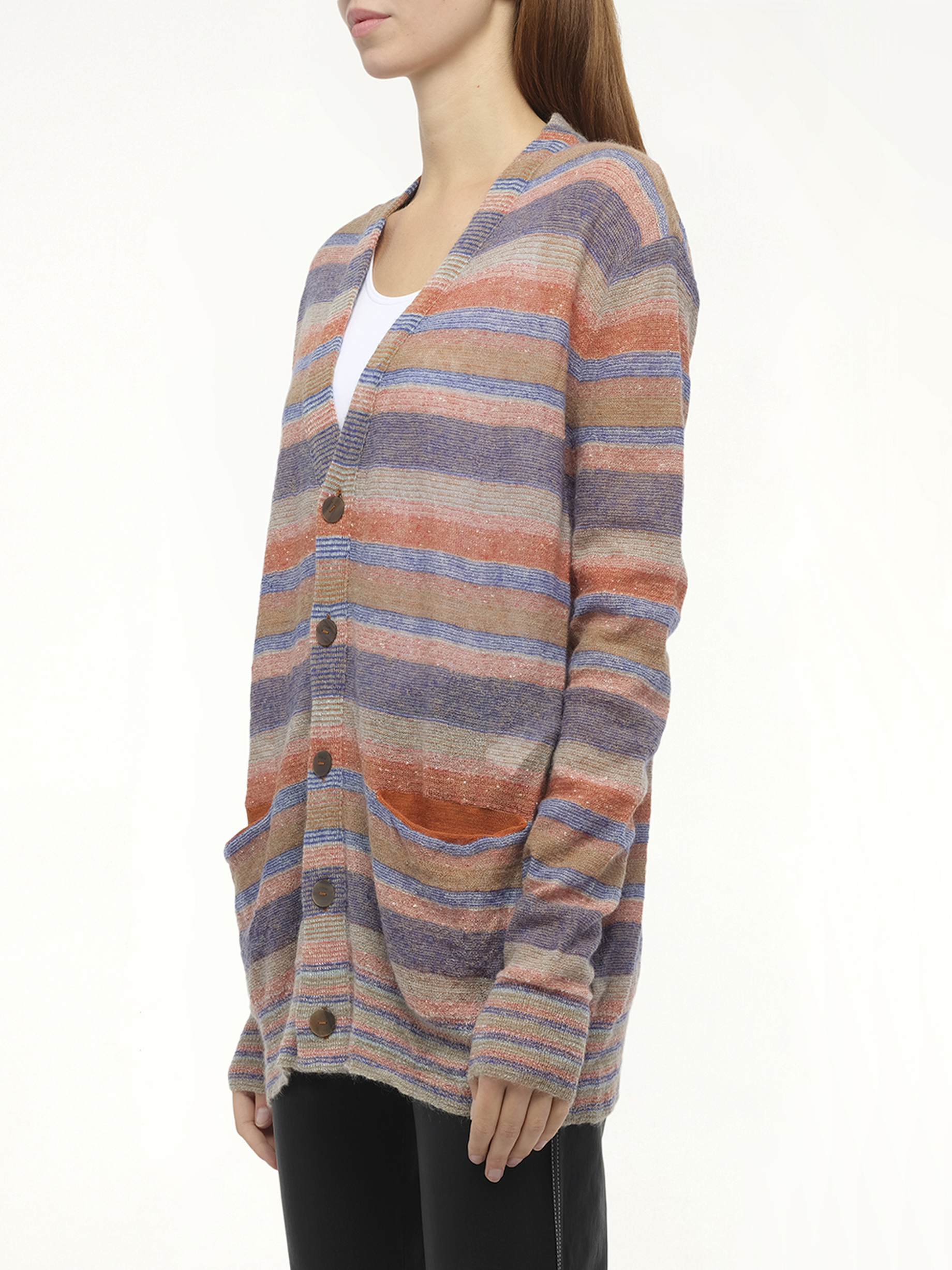 Loewe x Paula Stripe Cardigan in Multicolour