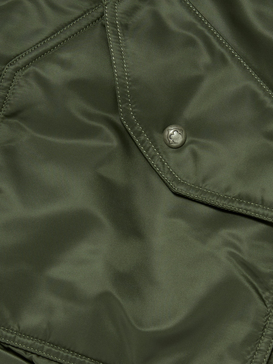 TC x Alpha Industries Bomber Jacket (Rivet Ver) in Sage