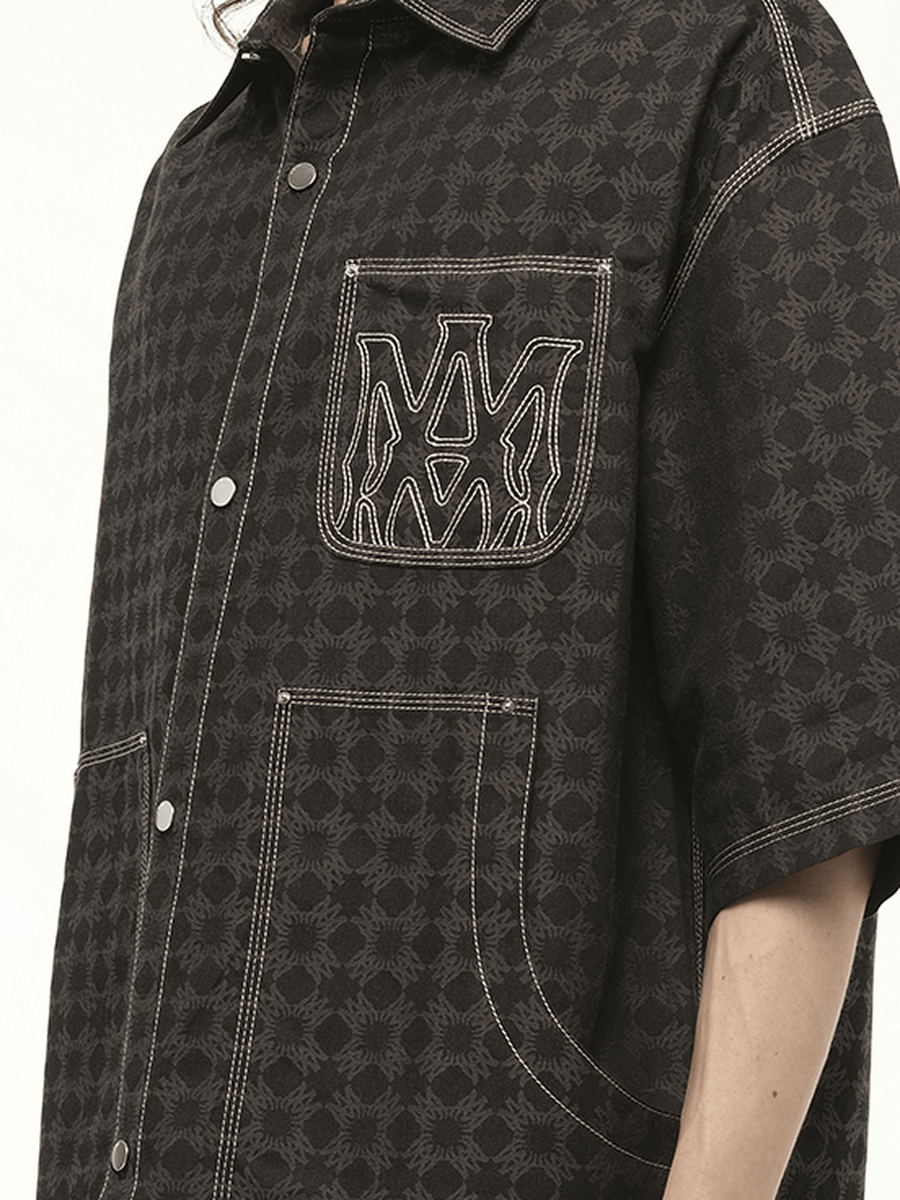 MA Quad Work Shirt in Black