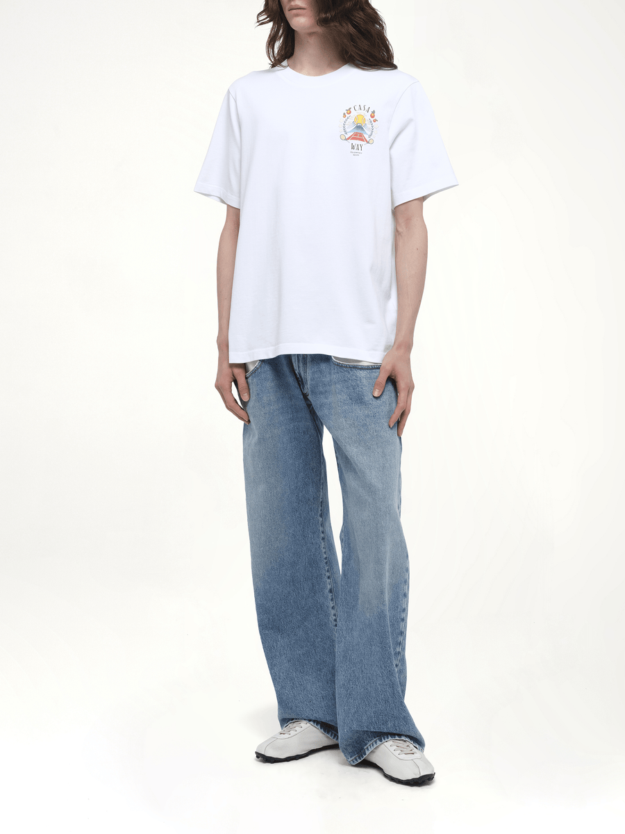 Casaway Mountain T-Shirt in White