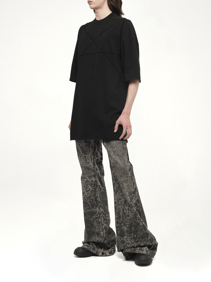 Penta Jumbo SS T-Shirt in Black
