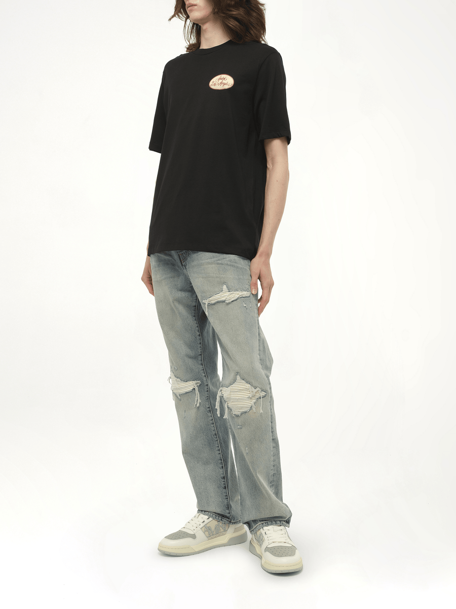 Station Patch T-Shirt in Black