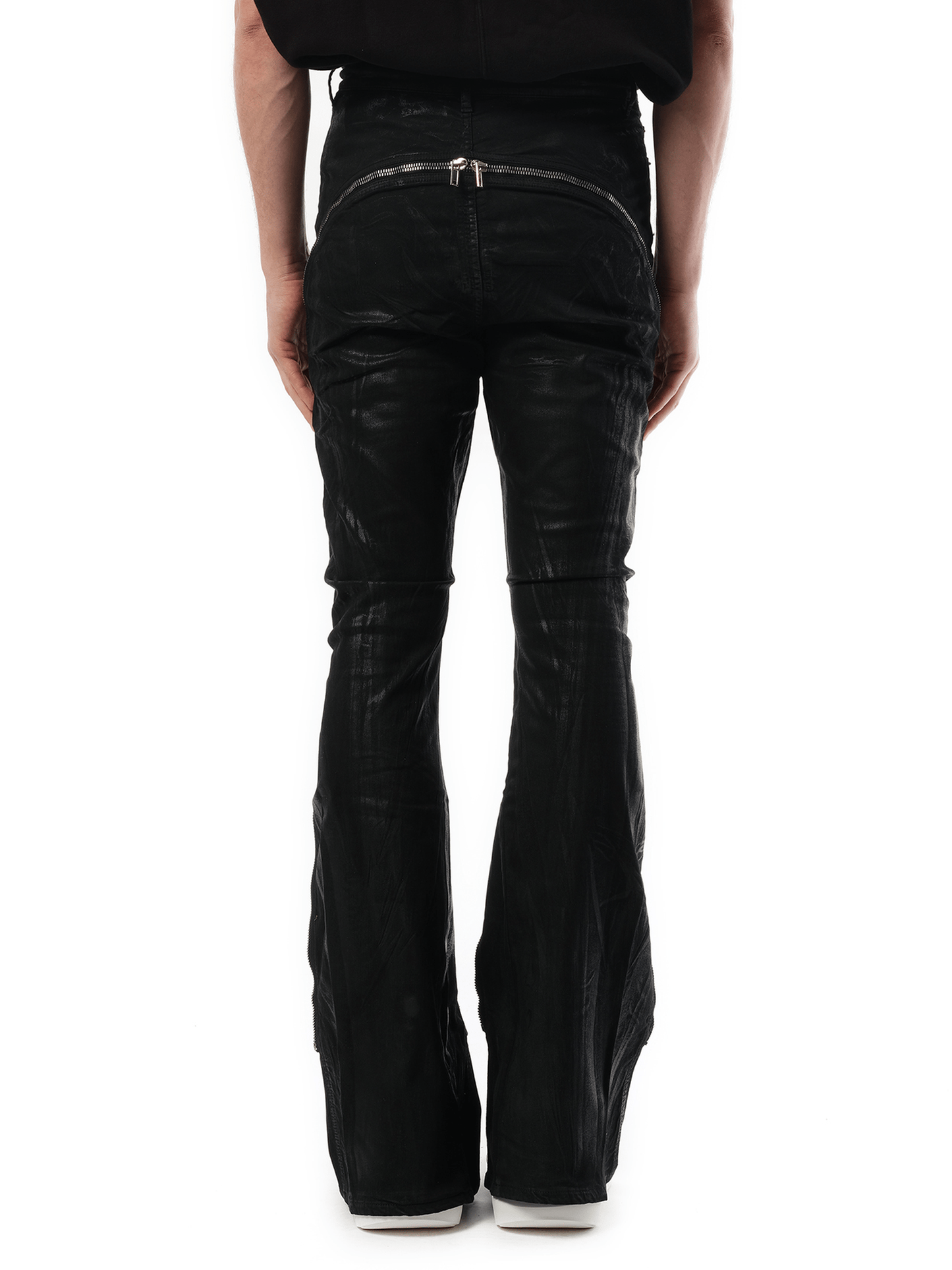 Rick Owens Drkshdw Denim Bolan Banana in Black