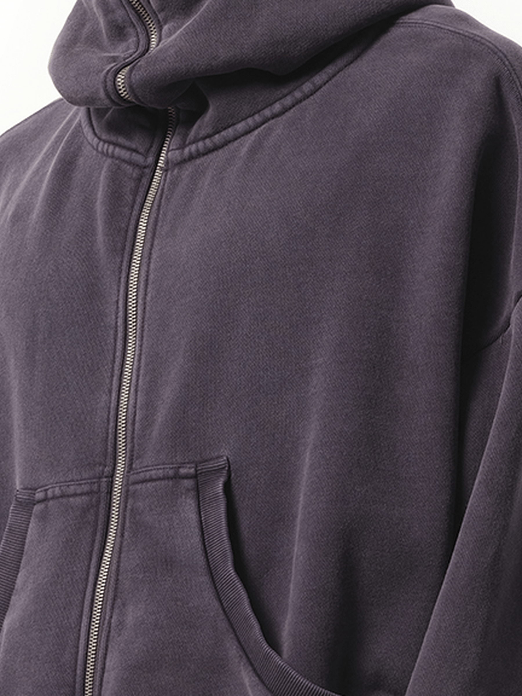 Entire Studios Full Zip Hoodie in Ink