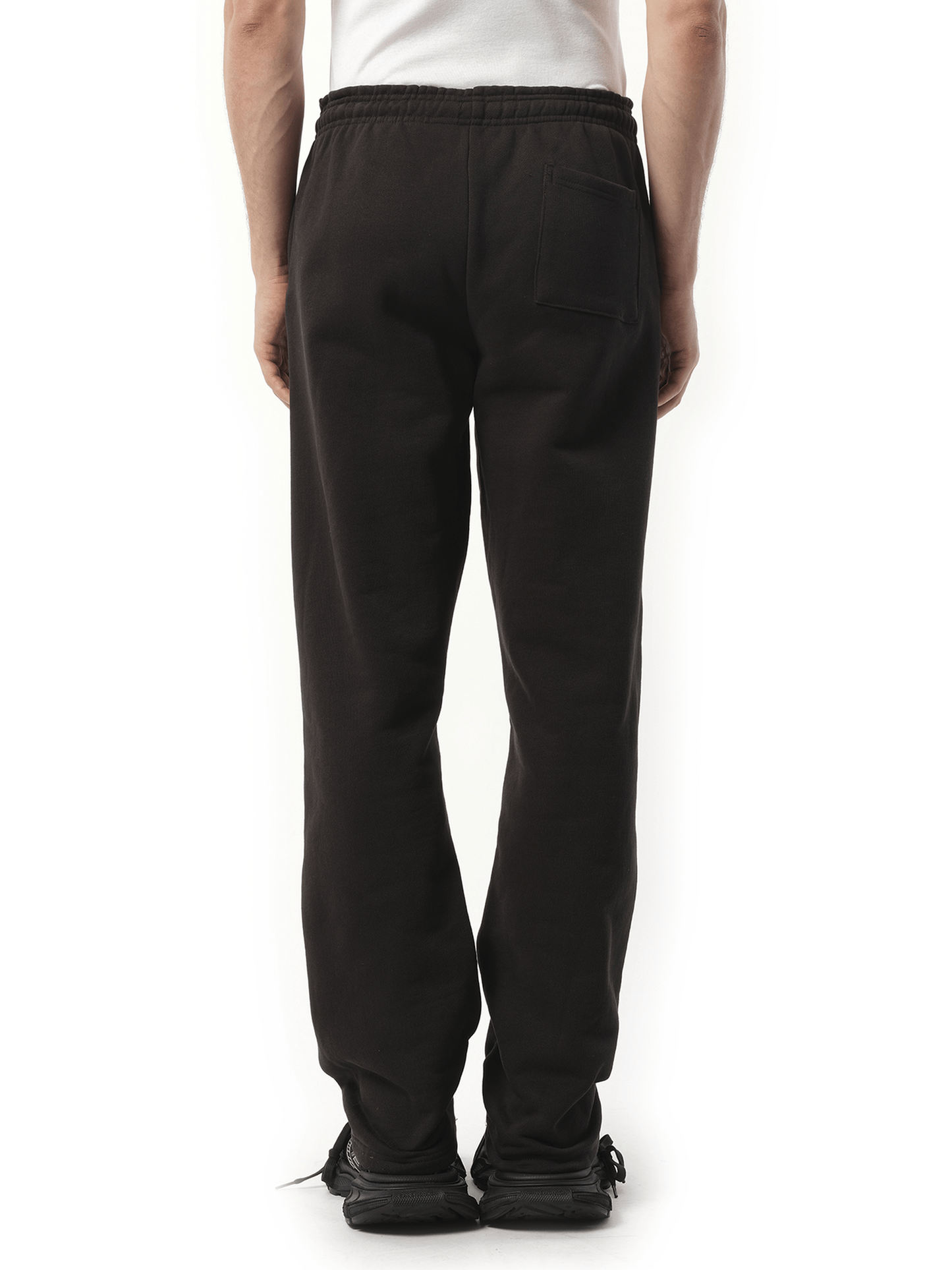 Entire Studios Straight-Leg Sweatpants in Soot