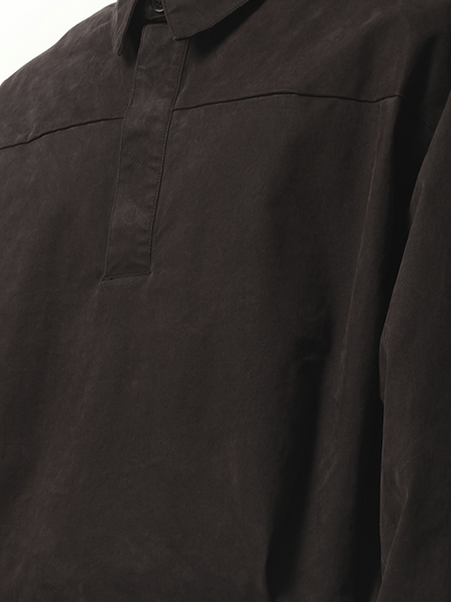 Entire Studios Ana Overshirt in Black