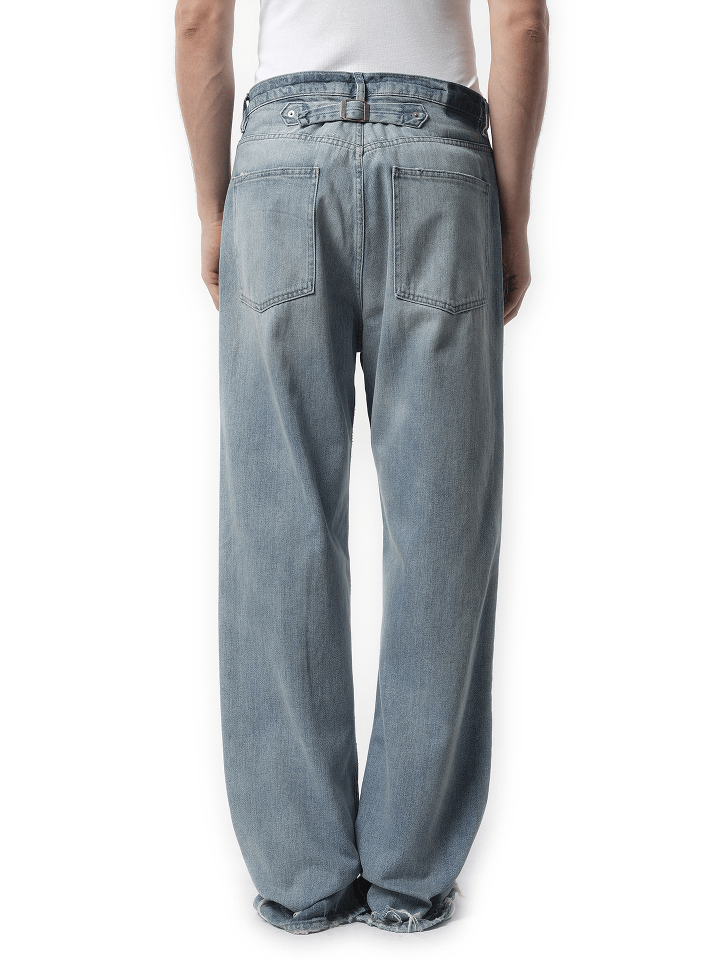 Maison Margiela Original Japanses Denim Jeans in Light Blue