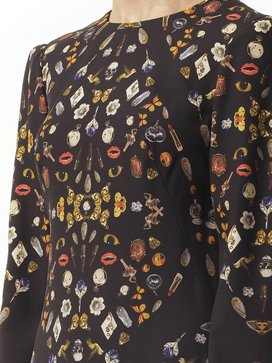 Obsession Print Dress
