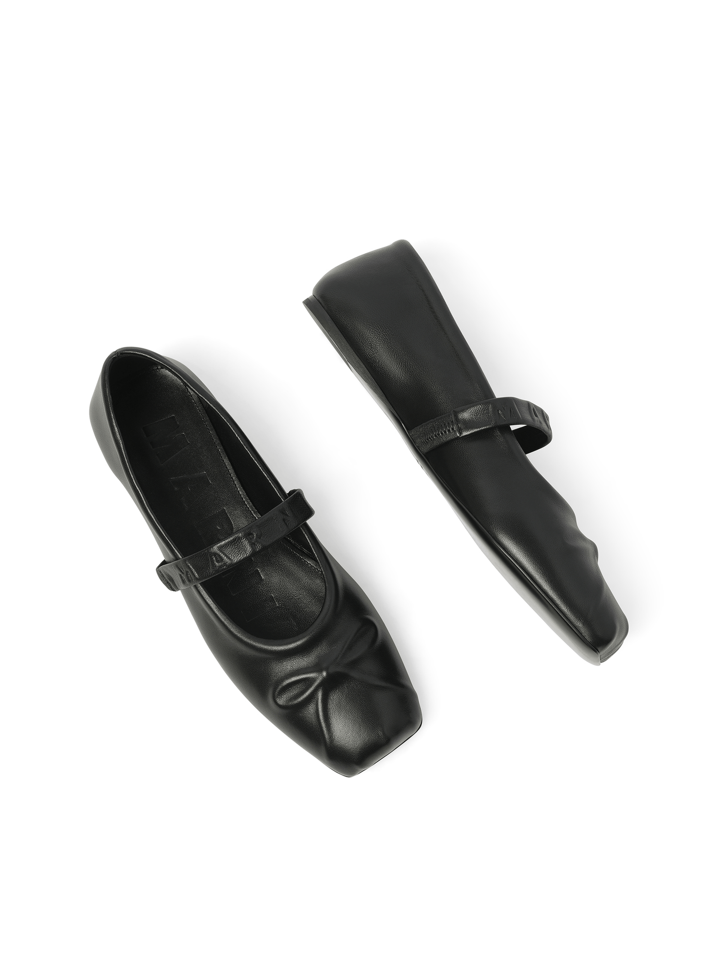 Marni Little Bow Mary Jane in Black