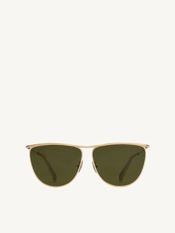 Metal Frame 08 Sun in Gold/Green