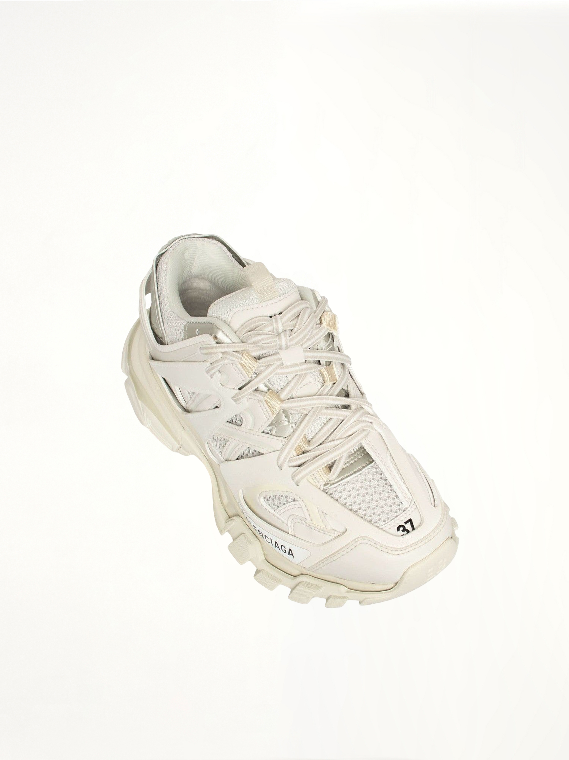 Track Sneakers in White Top View | BALENCIAGA
