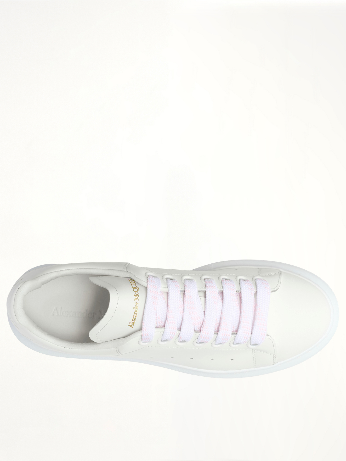 Larry Oversized Sneakers in White/White