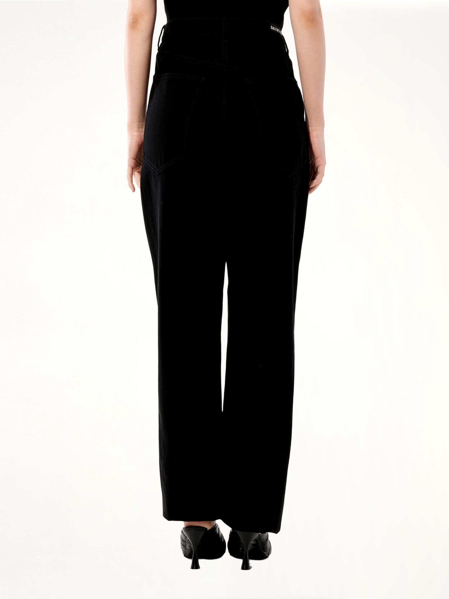 Baggy Denim Jeans in Black