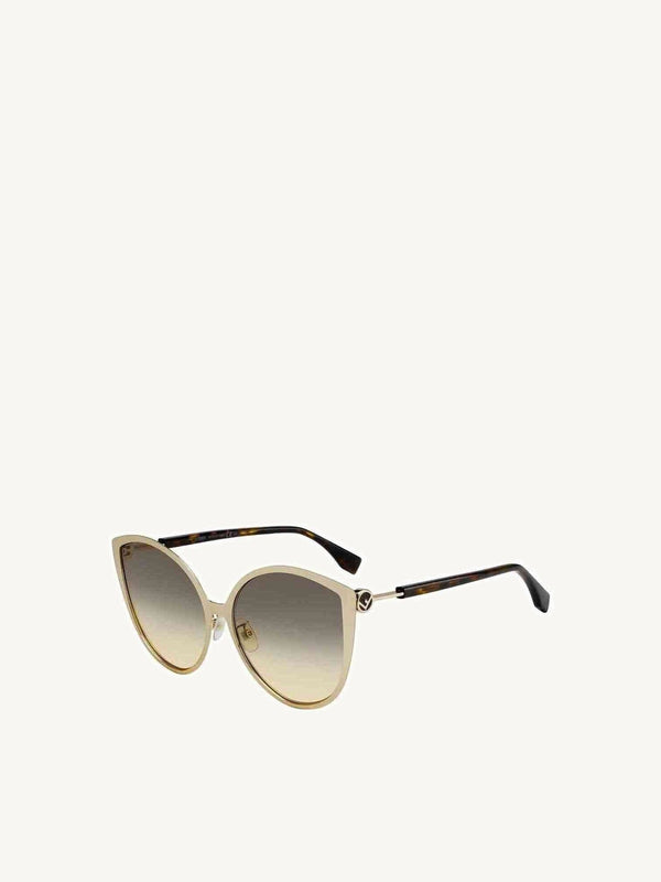 Fendi Sunglasses Ff 0395/F/S in Gold