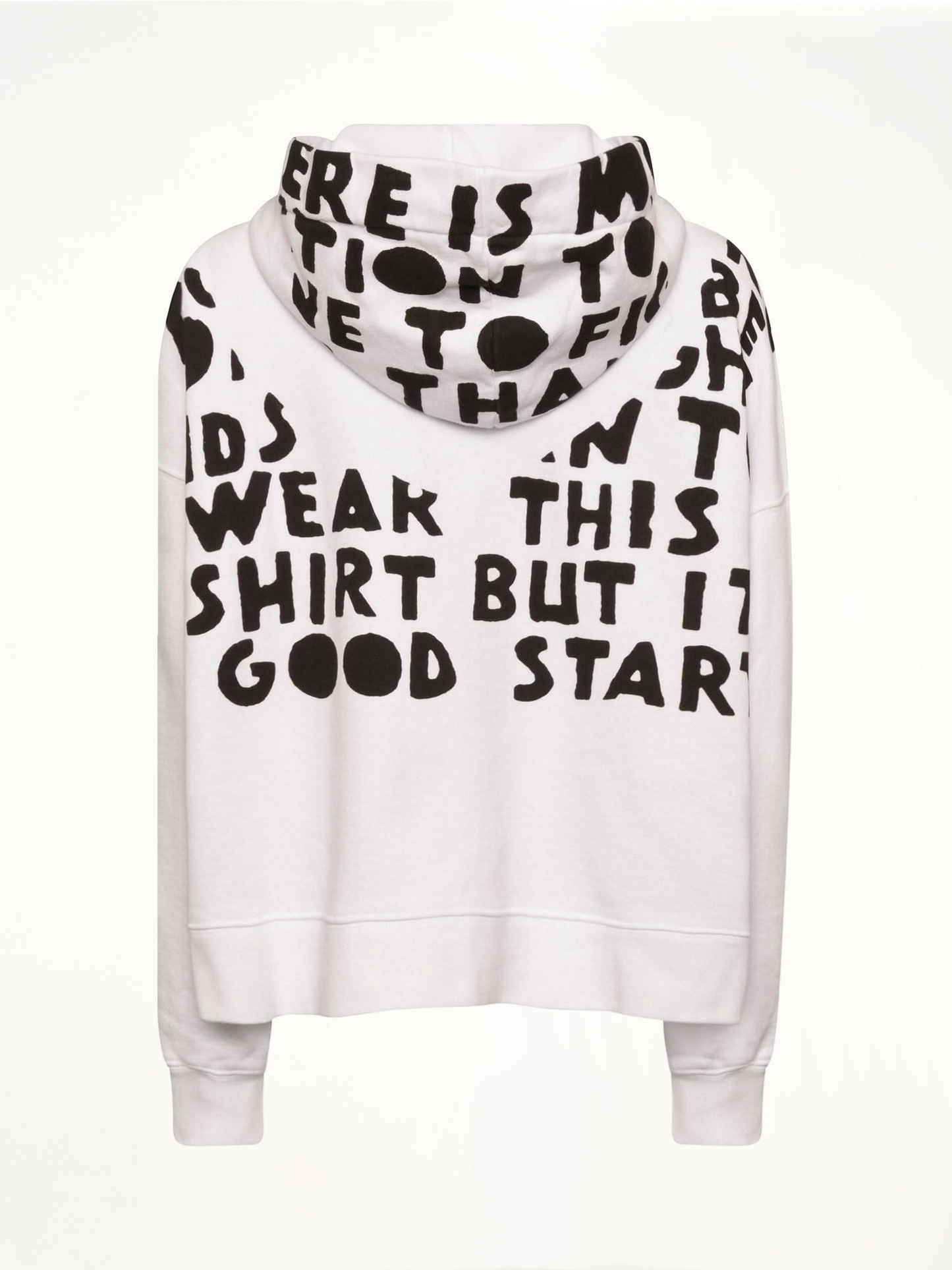 Aids Charity Hoodie in White