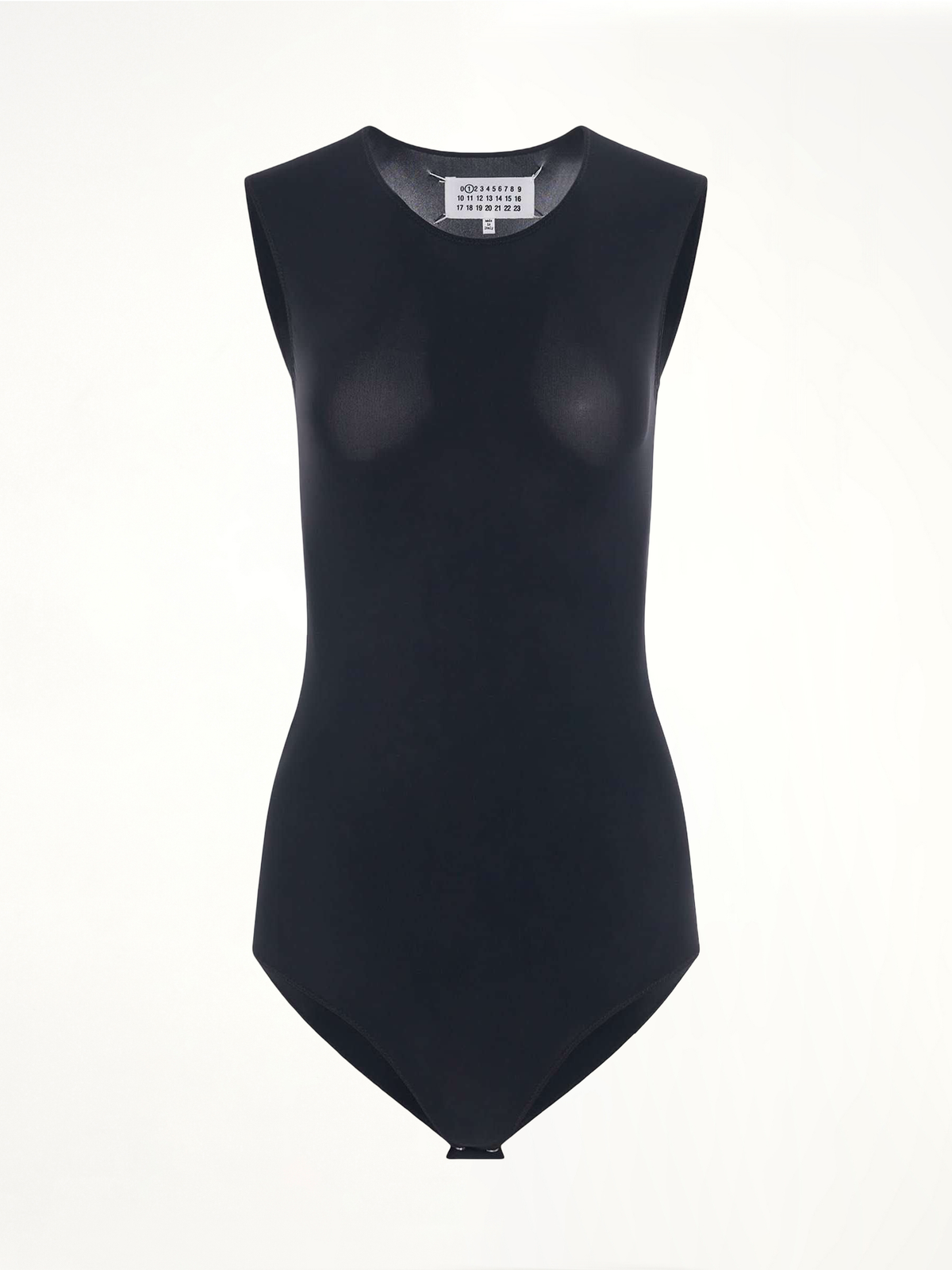 Sleeveless Bodysuit in Black