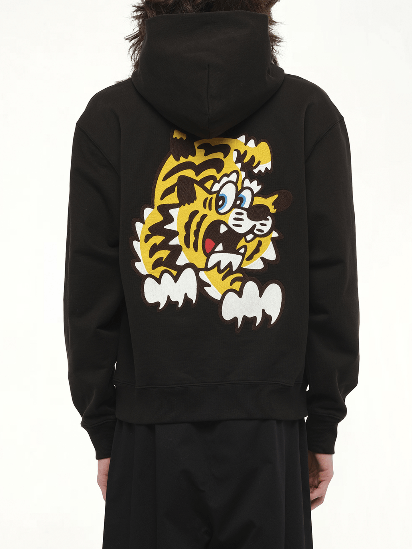 Verdy Collection Embroidered Classic Hoodie in Black