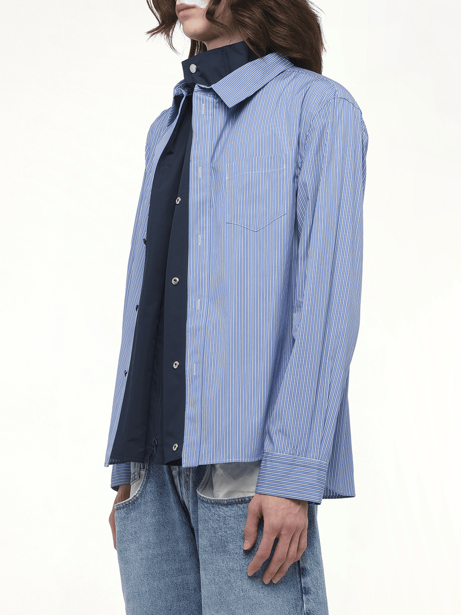 Poplin Shirt in Blue