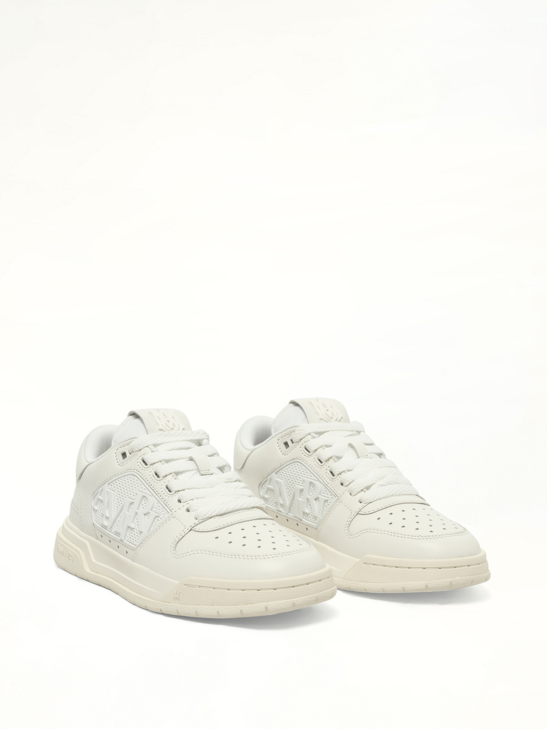 Classic Low Sneaker in White Front View | AMIRI
