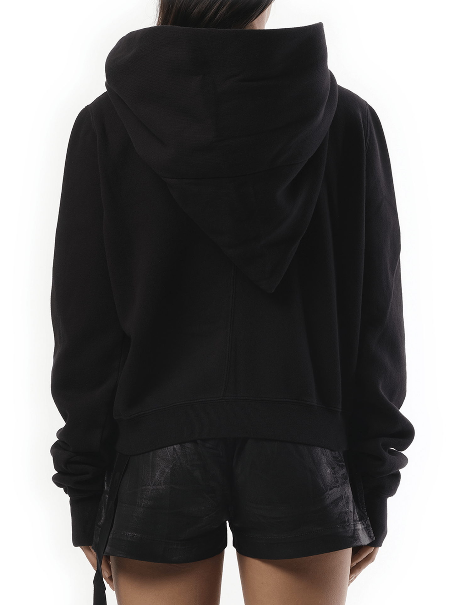 Rick Owens Drkshdw Furka Mountain Hoodie in Black