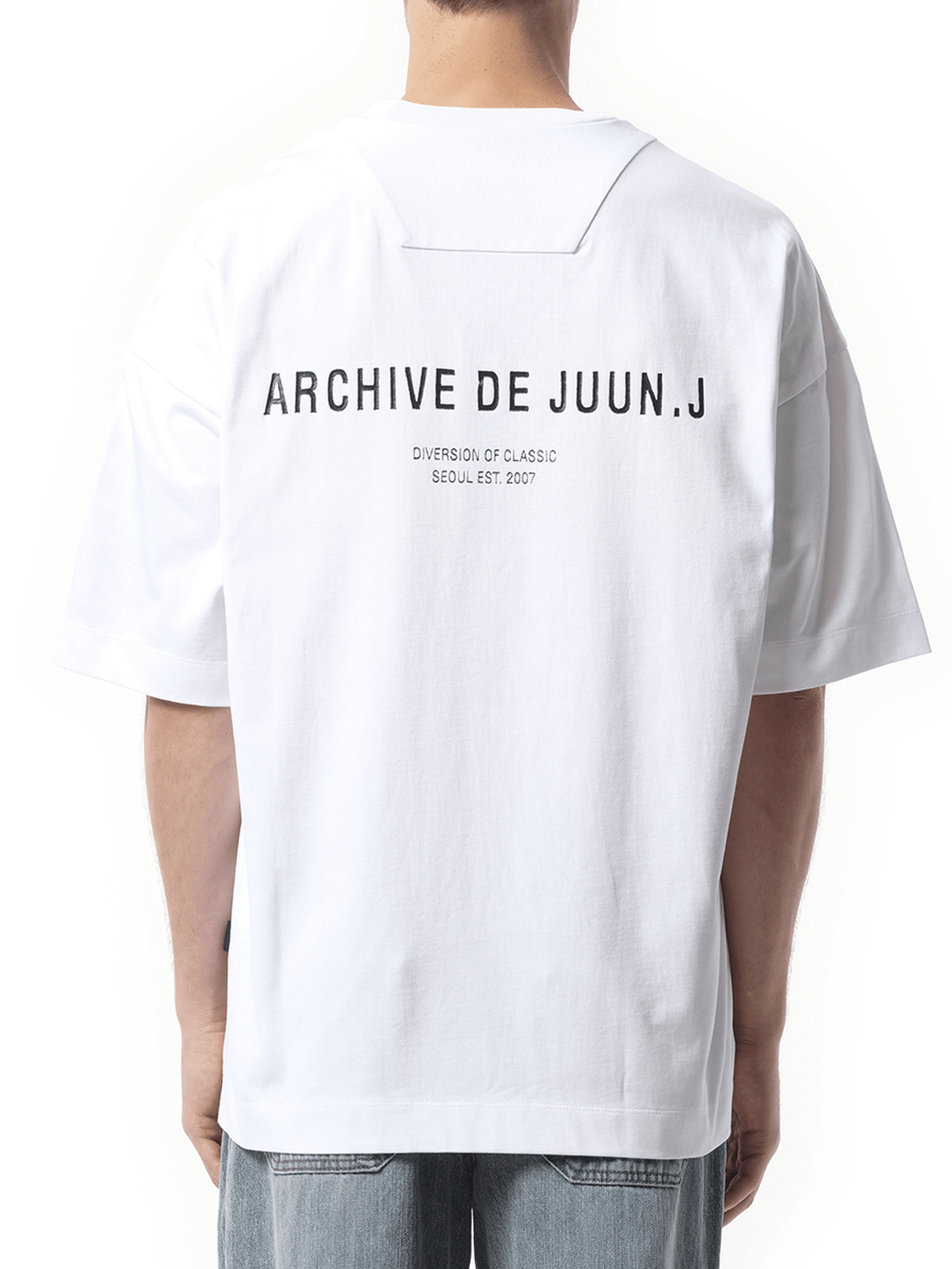 Juunj Archive De Juun.J Basic T-Shirt in White
