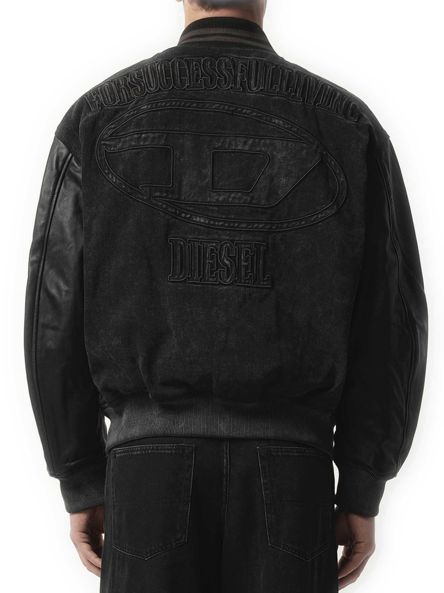 Diesel L-Nyn Jacket in Black