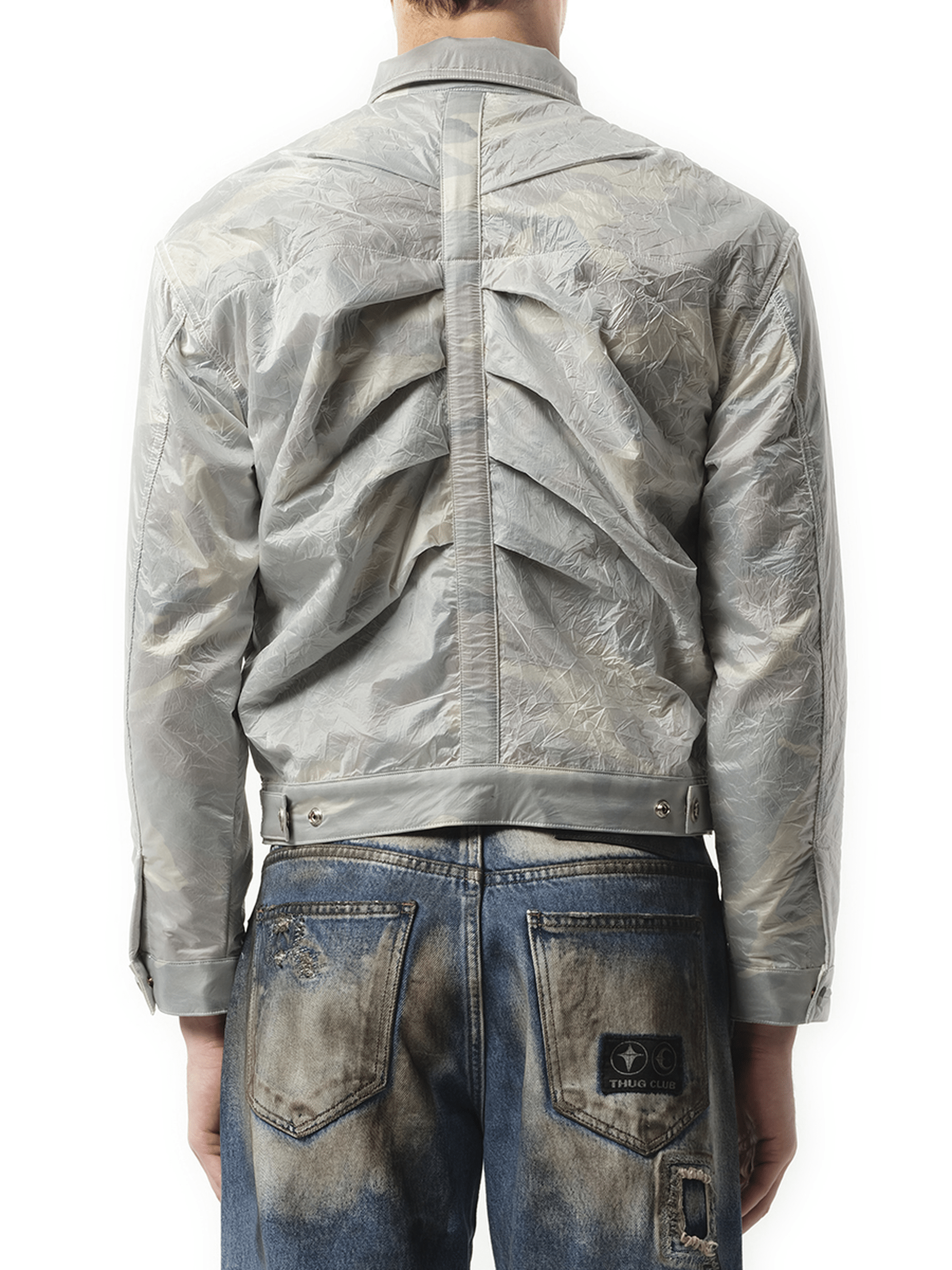 Thug Club Clouded Claw Jacket in Multicolour