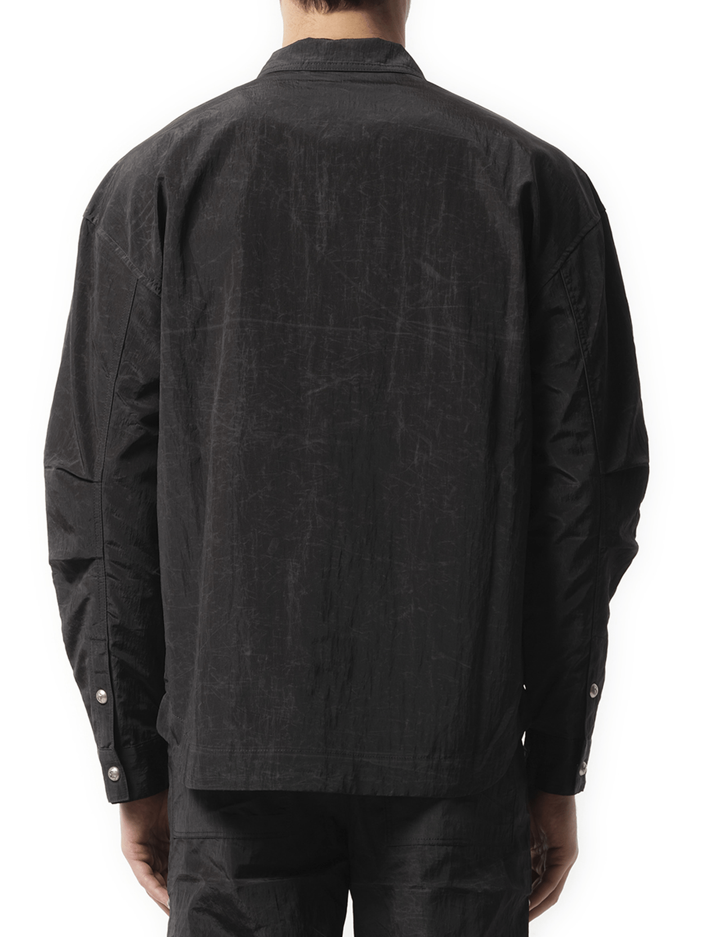 Thug Club Scarred Officer Shirt in Black