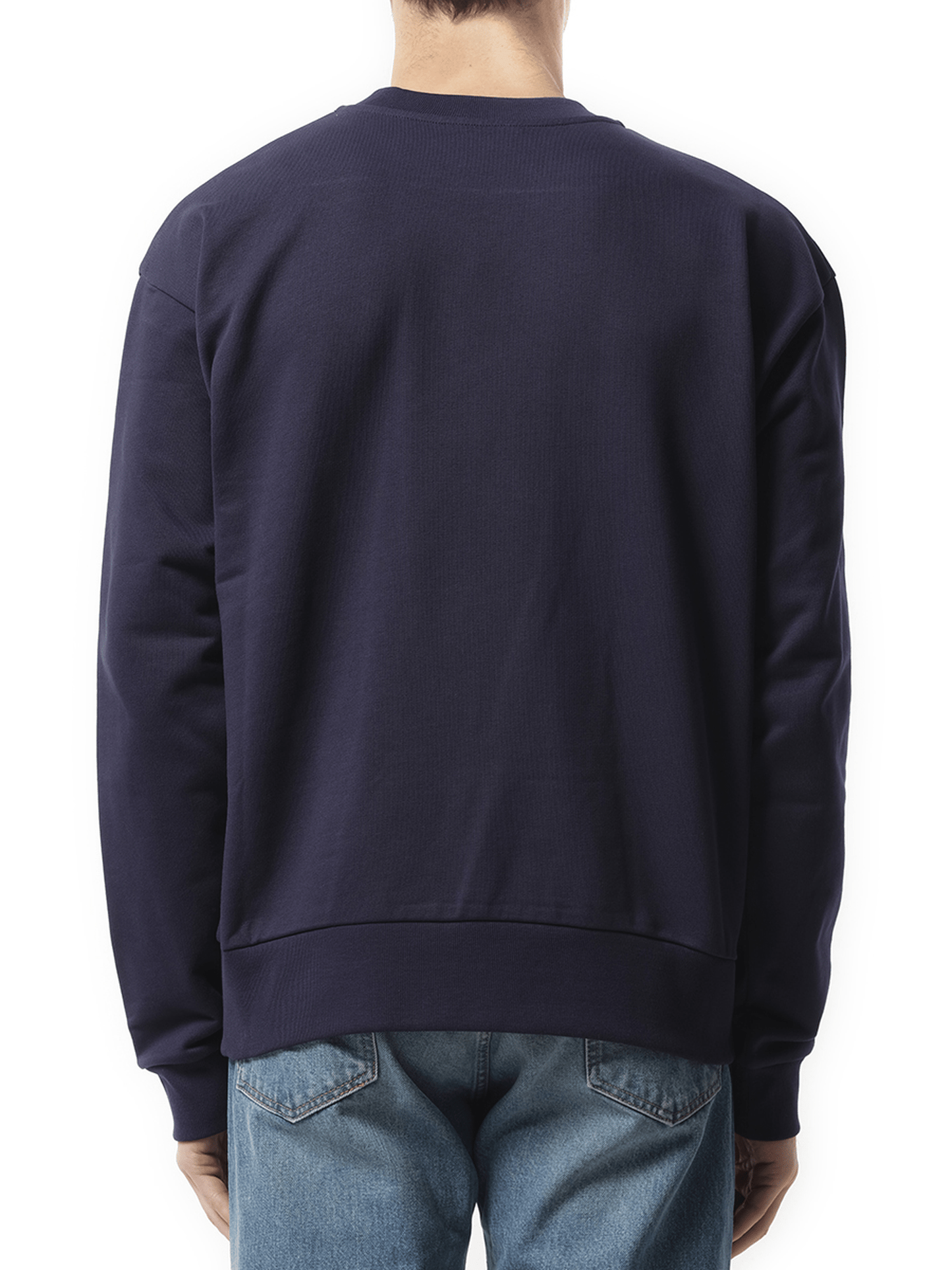 Marni Logo Sweatshirt in Blue Kyanite
