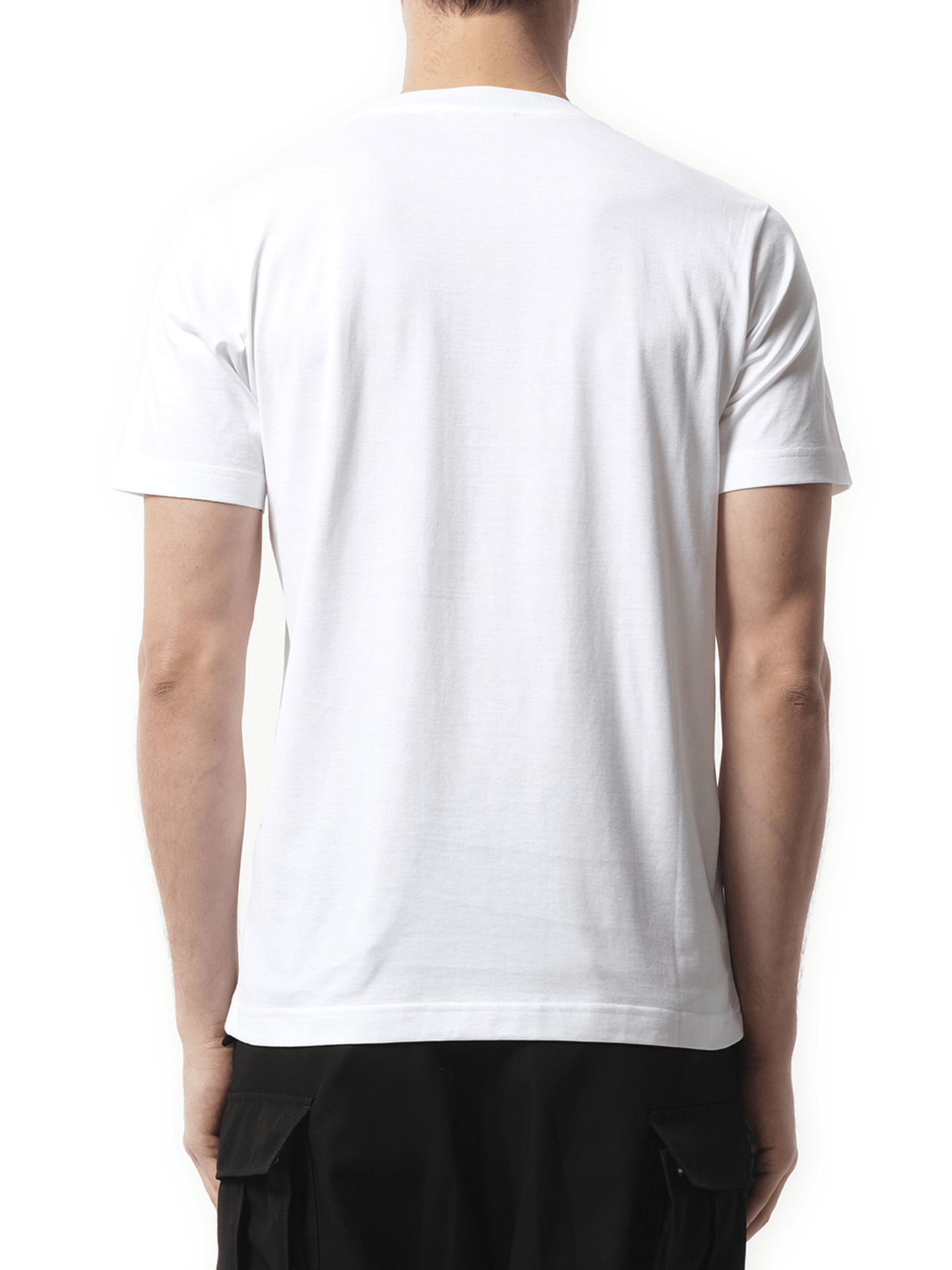Marni Logo Patch T-Shirt in Lily White