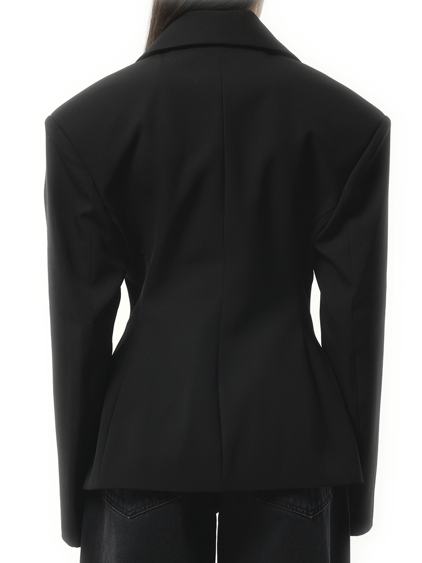 Jacquemus La Veste Norma in Black