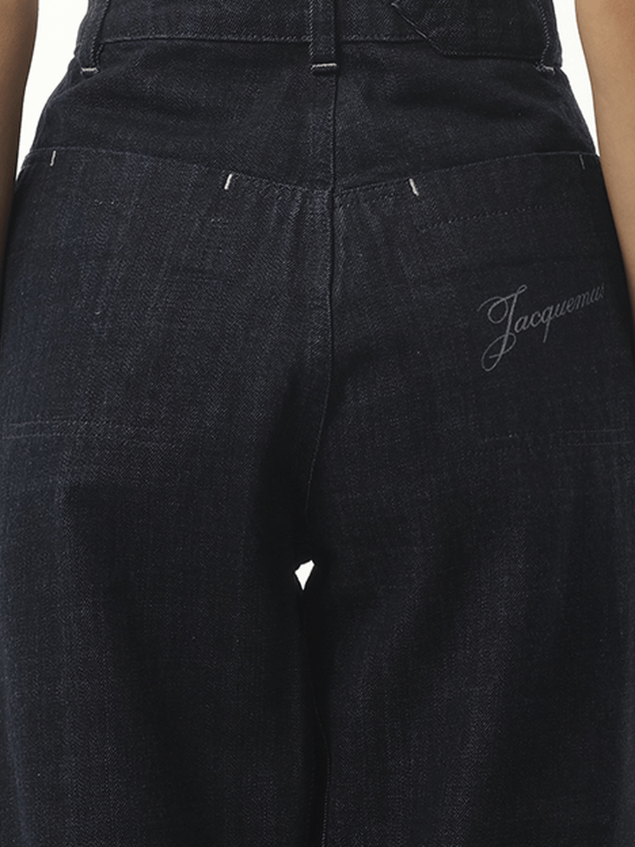 Jacquemus Le Cargo Denim in Dark Navy