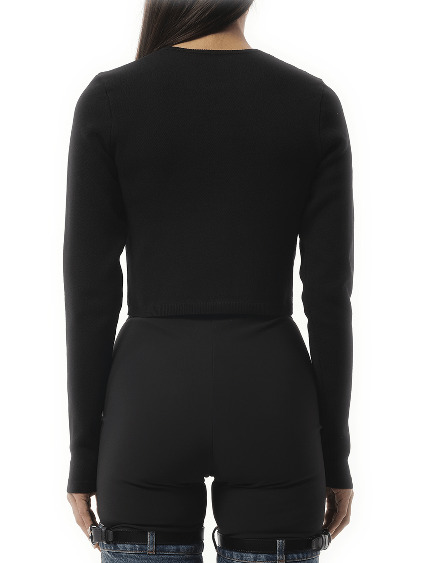 Coperni Knitted Cardigan in Black