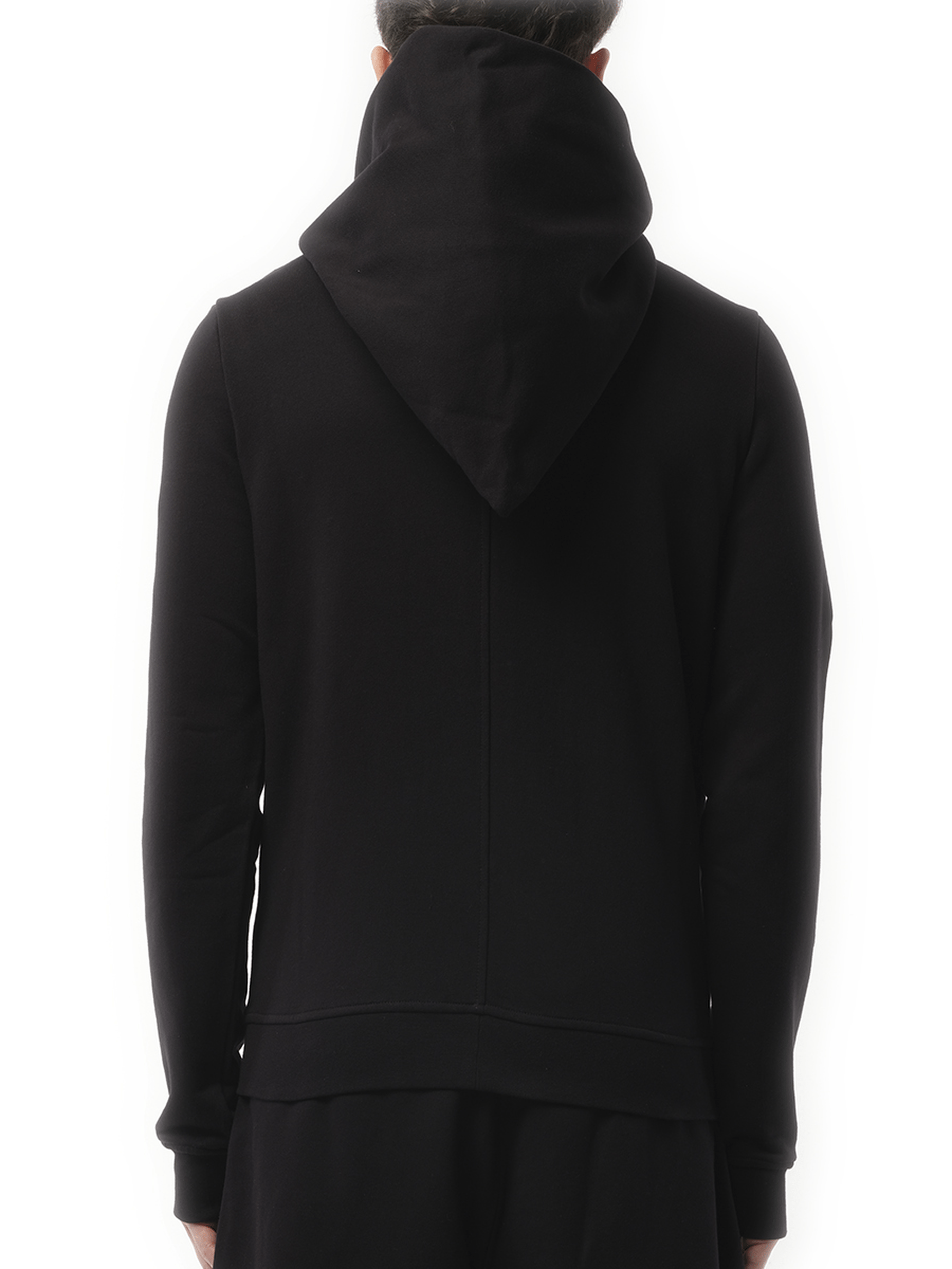 Rick Owens Drkshdw Champion x Drkshdw Mountain Hoodie in Black