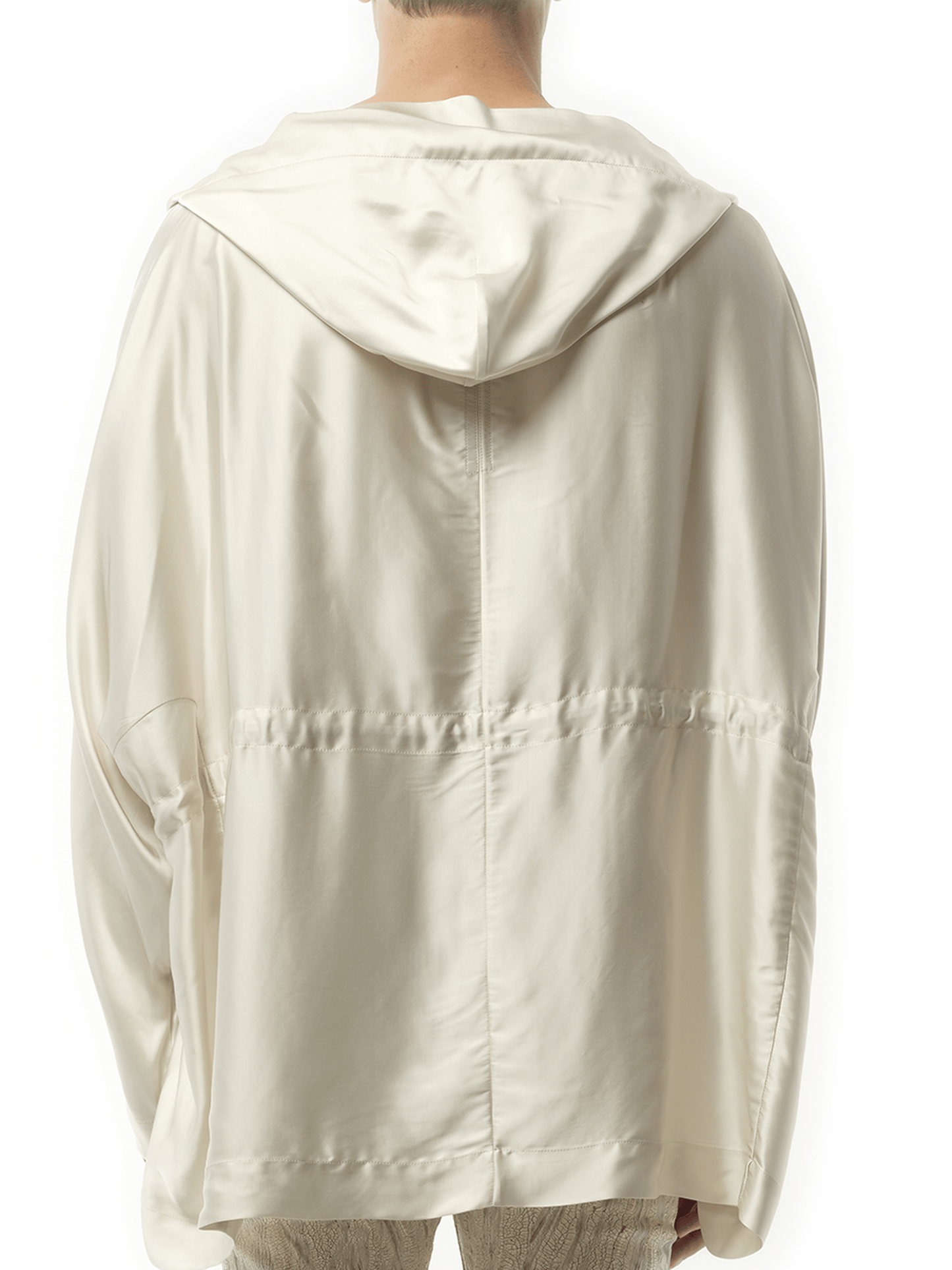 Rick Owens Hooded Tunic in Dinge
