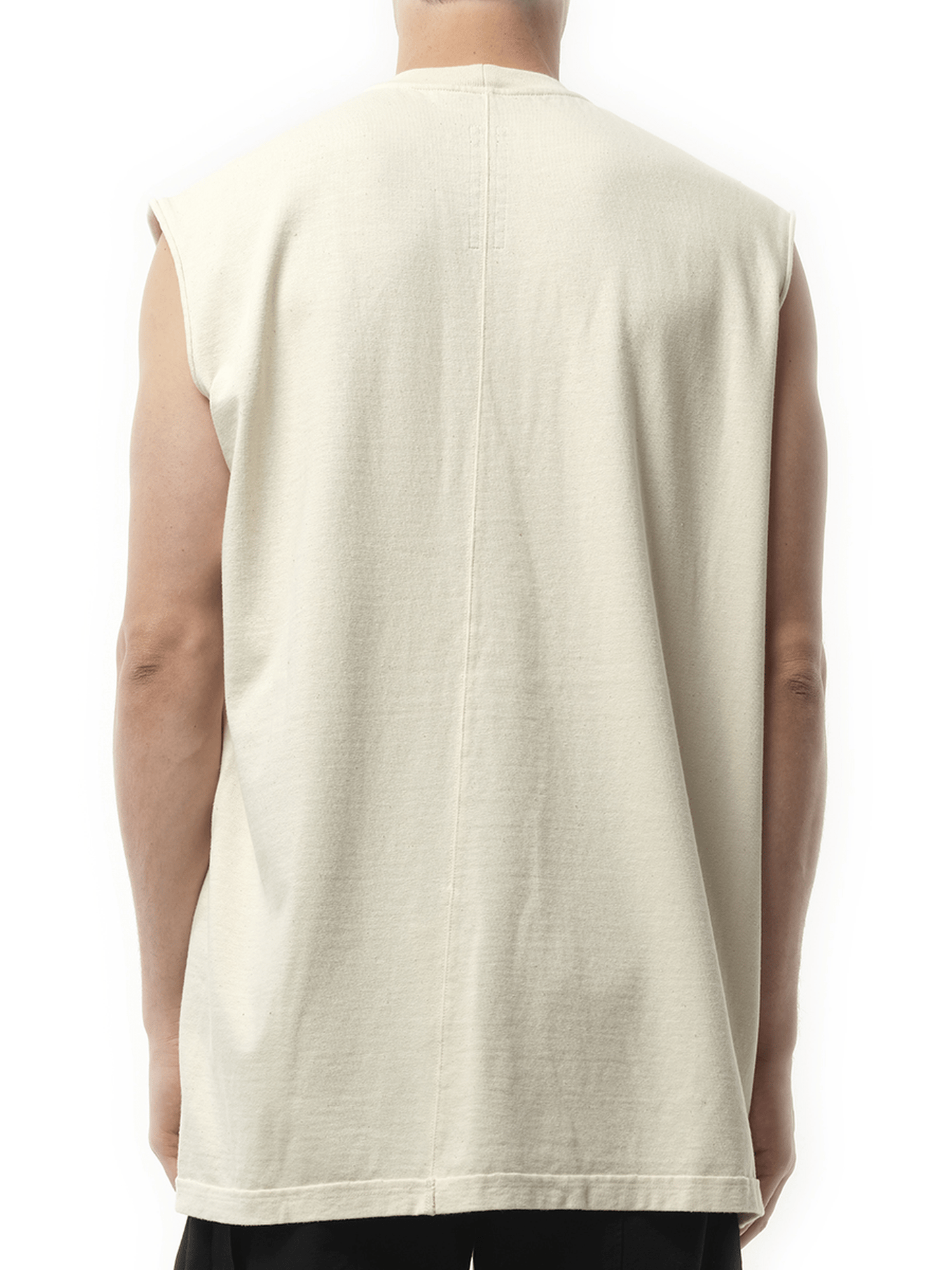 Rick Owens Drkshdw DRKSHDW Tarp T in Natural/Pearl