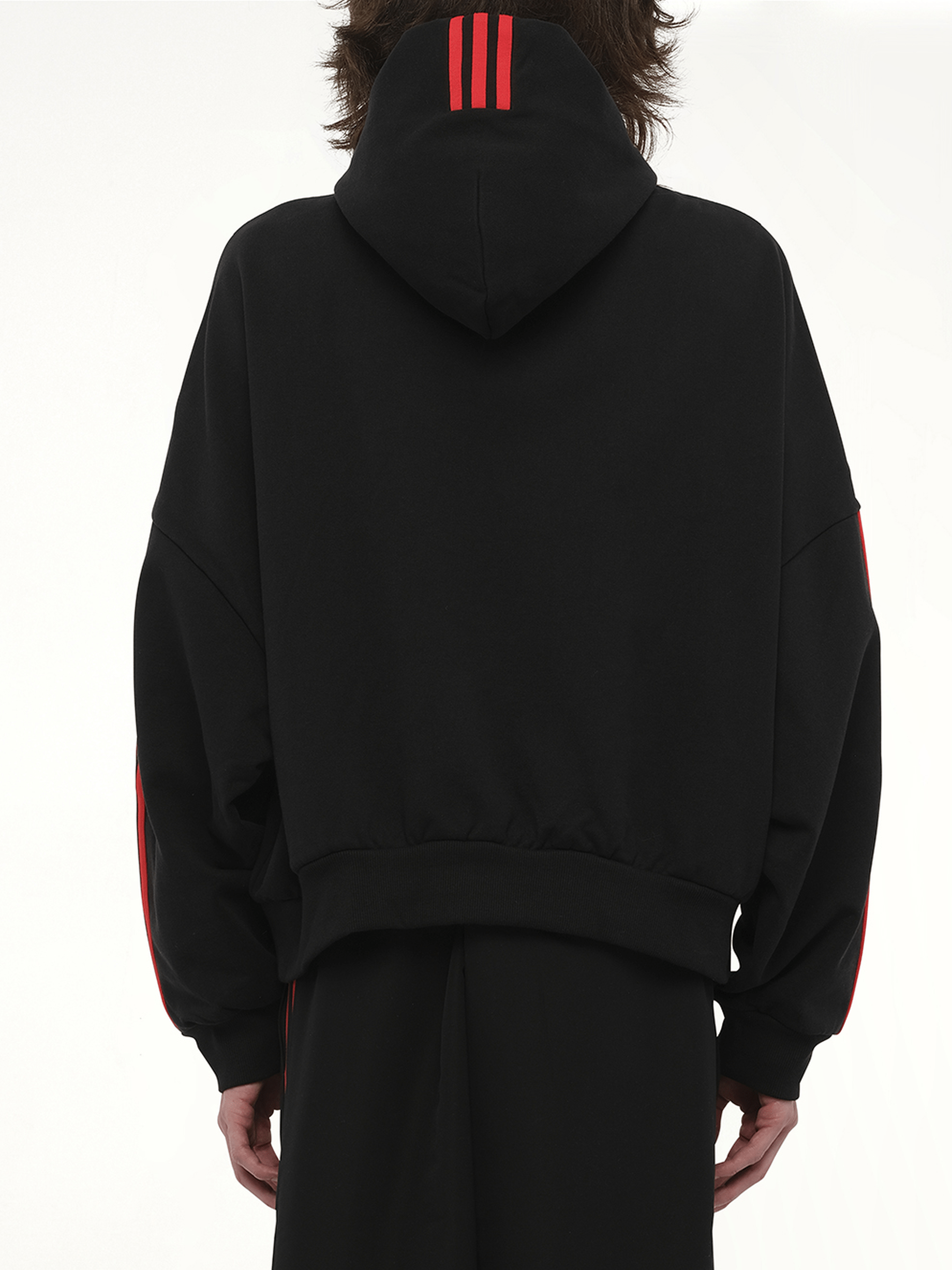 Willy Chavarria Adidas X Chavarria Merch Hoodie in Black