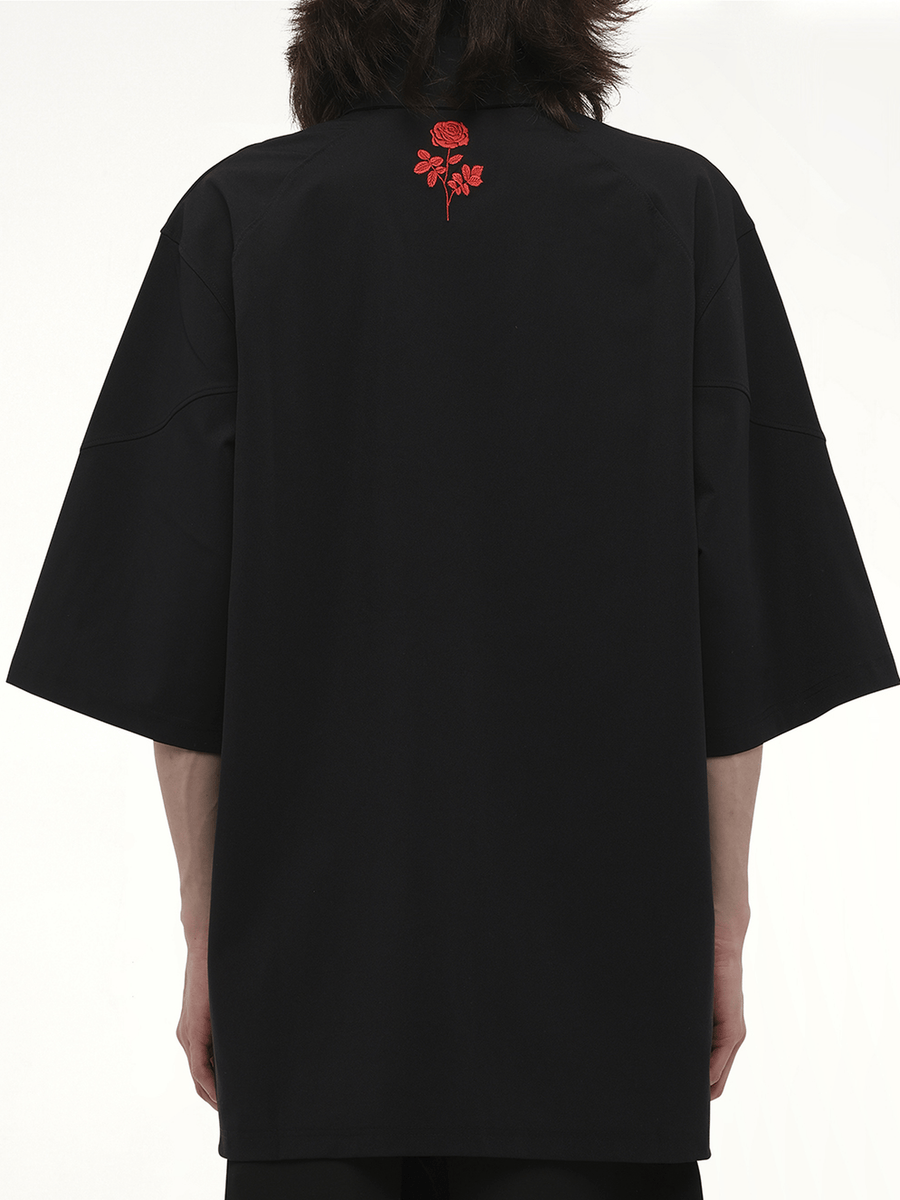 Willy Chavarria Adidas X Chavarria Polo in Black
