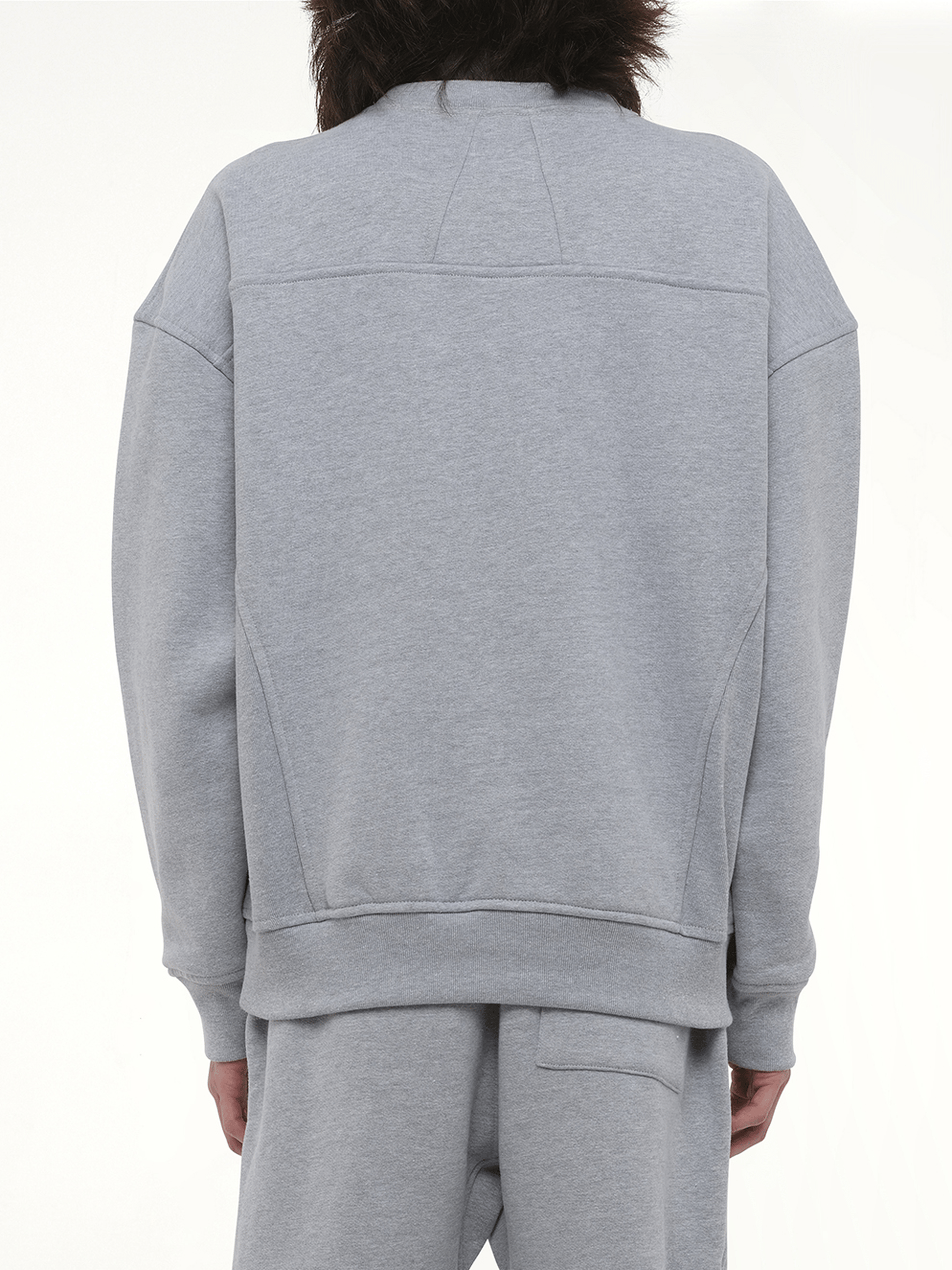 Rhude Classique Sweatshirt in Heather Gray