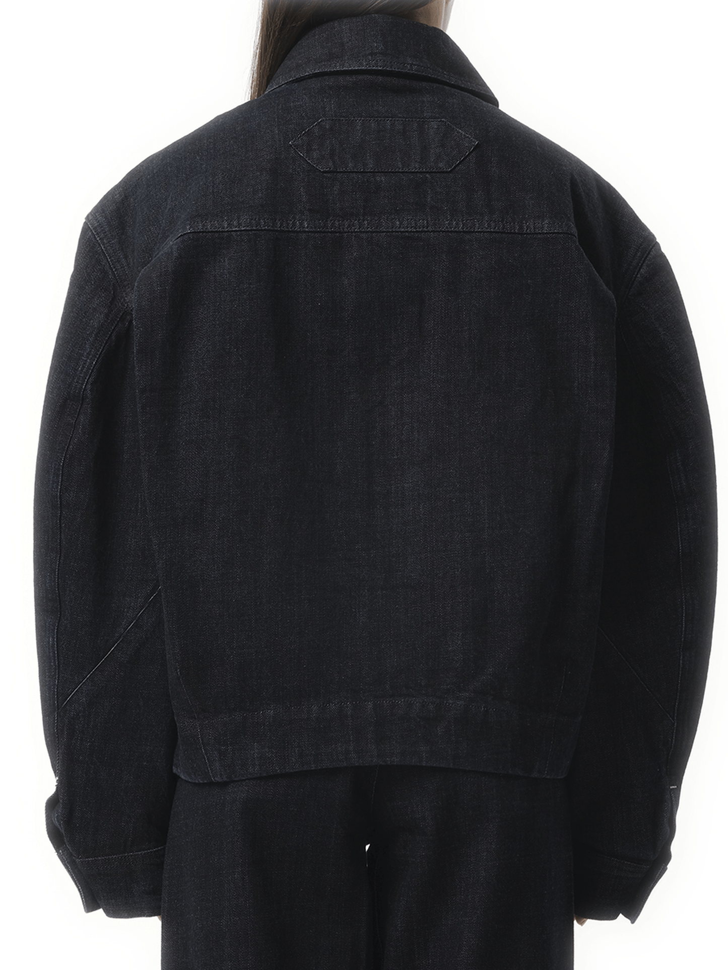 Jacquemus La Veste Denim Canevas in Dark Navy