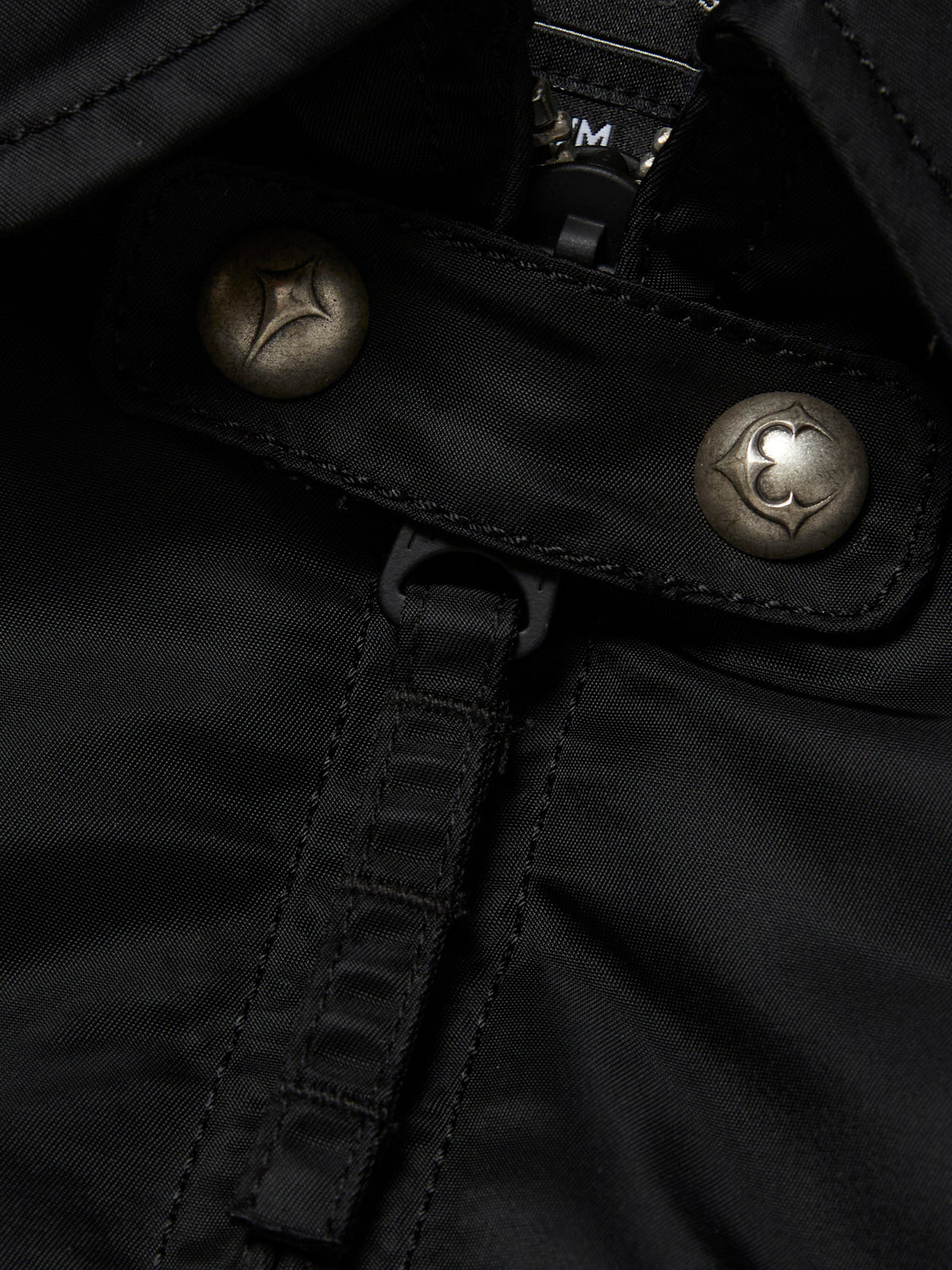 TC x Alpha Industries 봄버 재킷 (스파이크 버전) 블랙