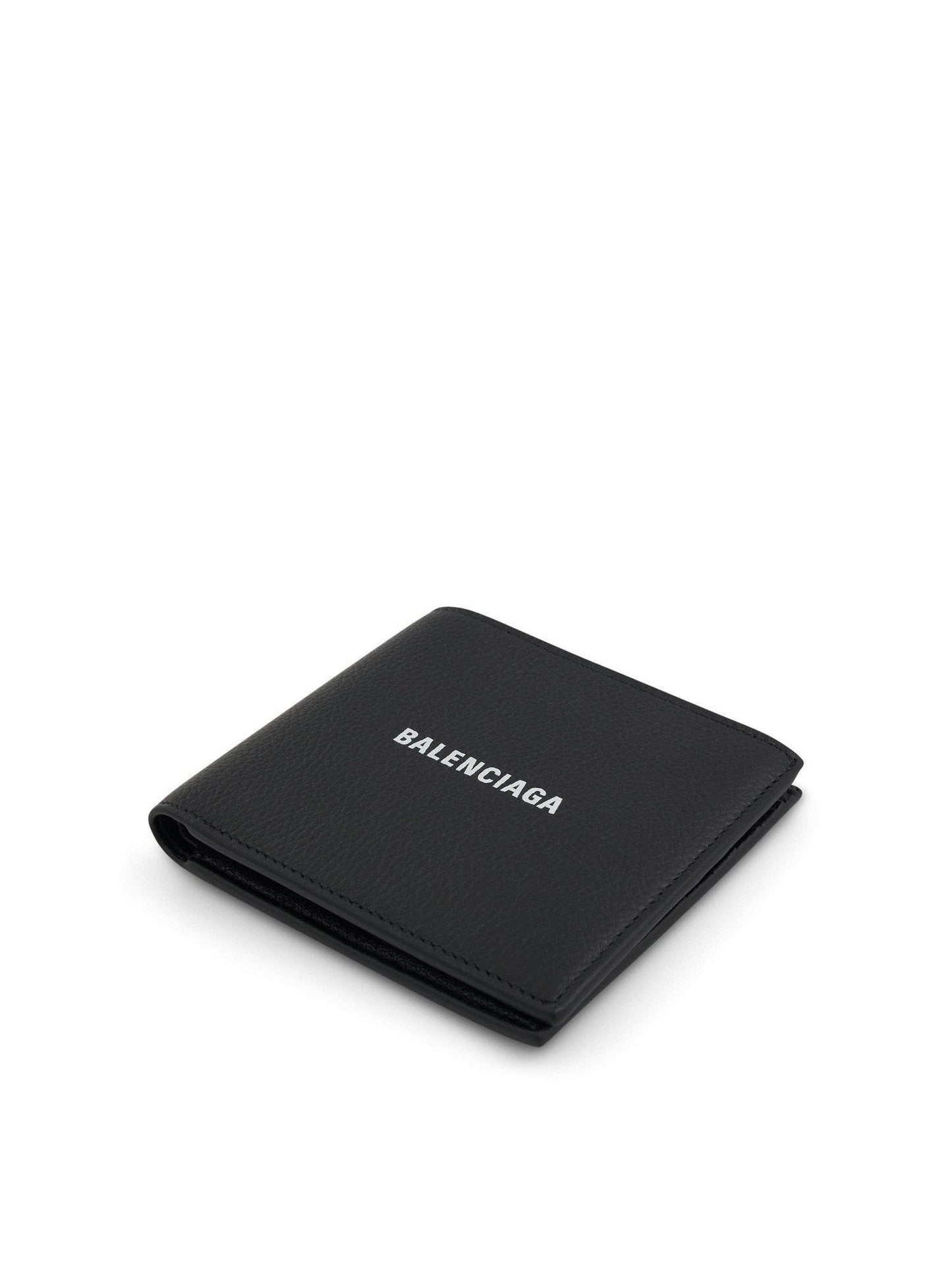 Balenciaga Cash Square Folded Wallet in Black/White
