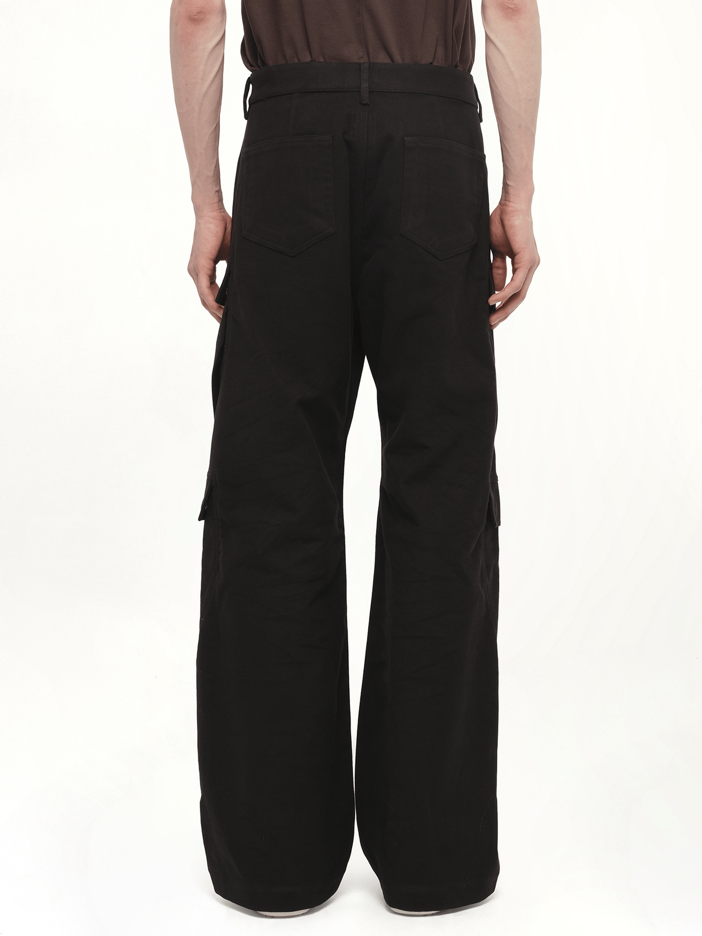 Double Cargo Jeans in Black