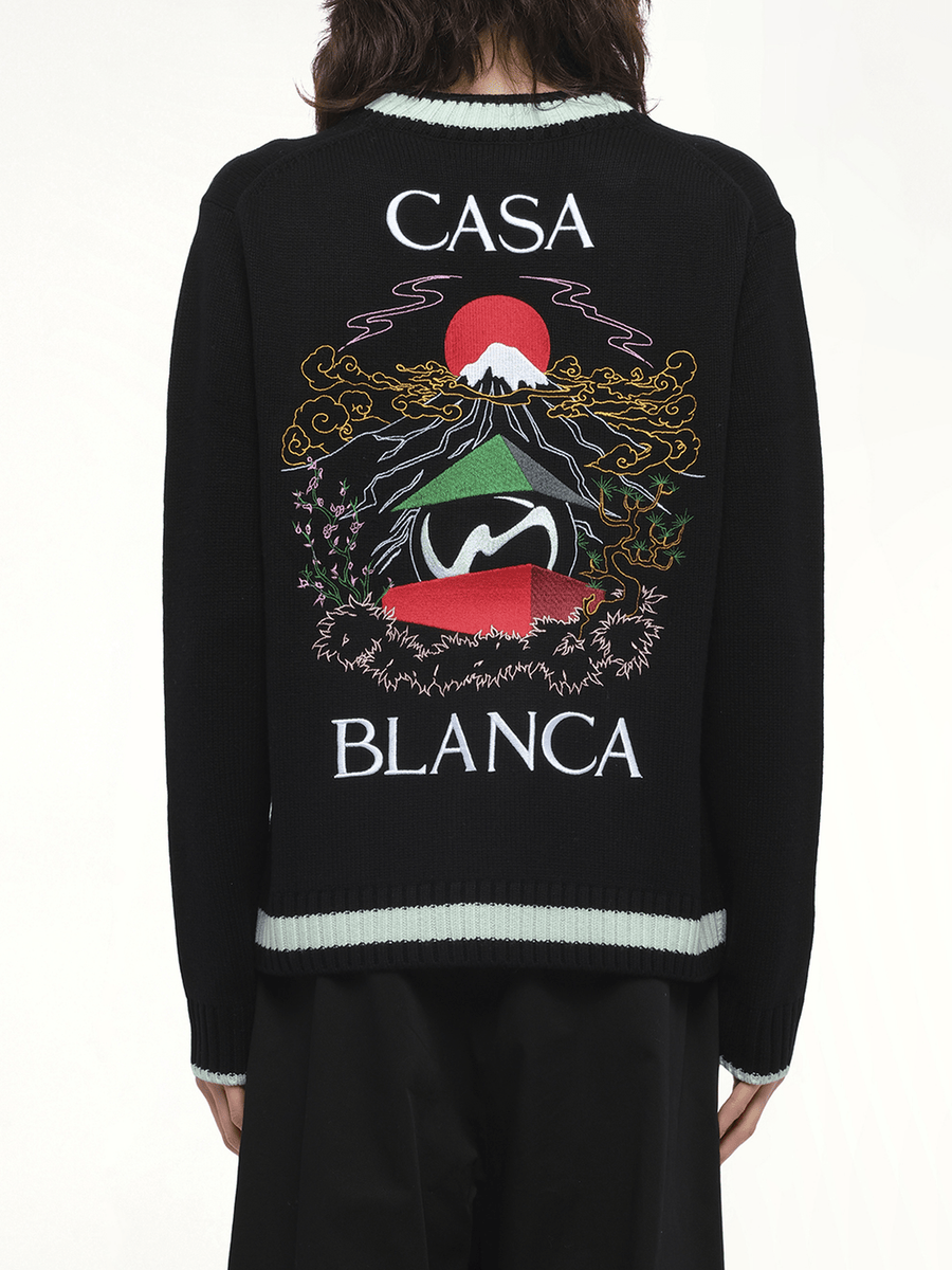 Casa Mountain Cardigan in Black